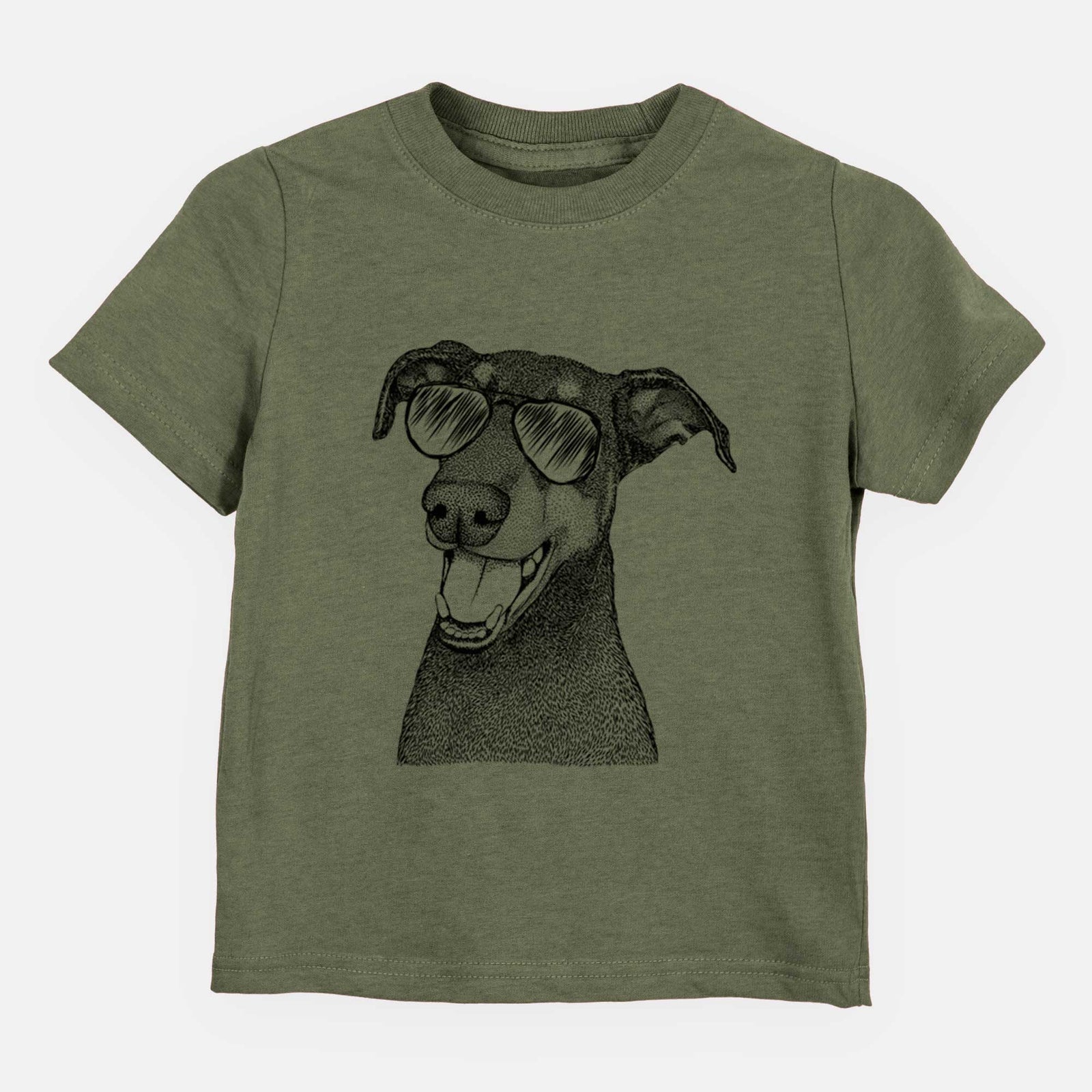 Aviator Bunnie the Doberman Pinscher - Kids/Youth/Toddler Shirt