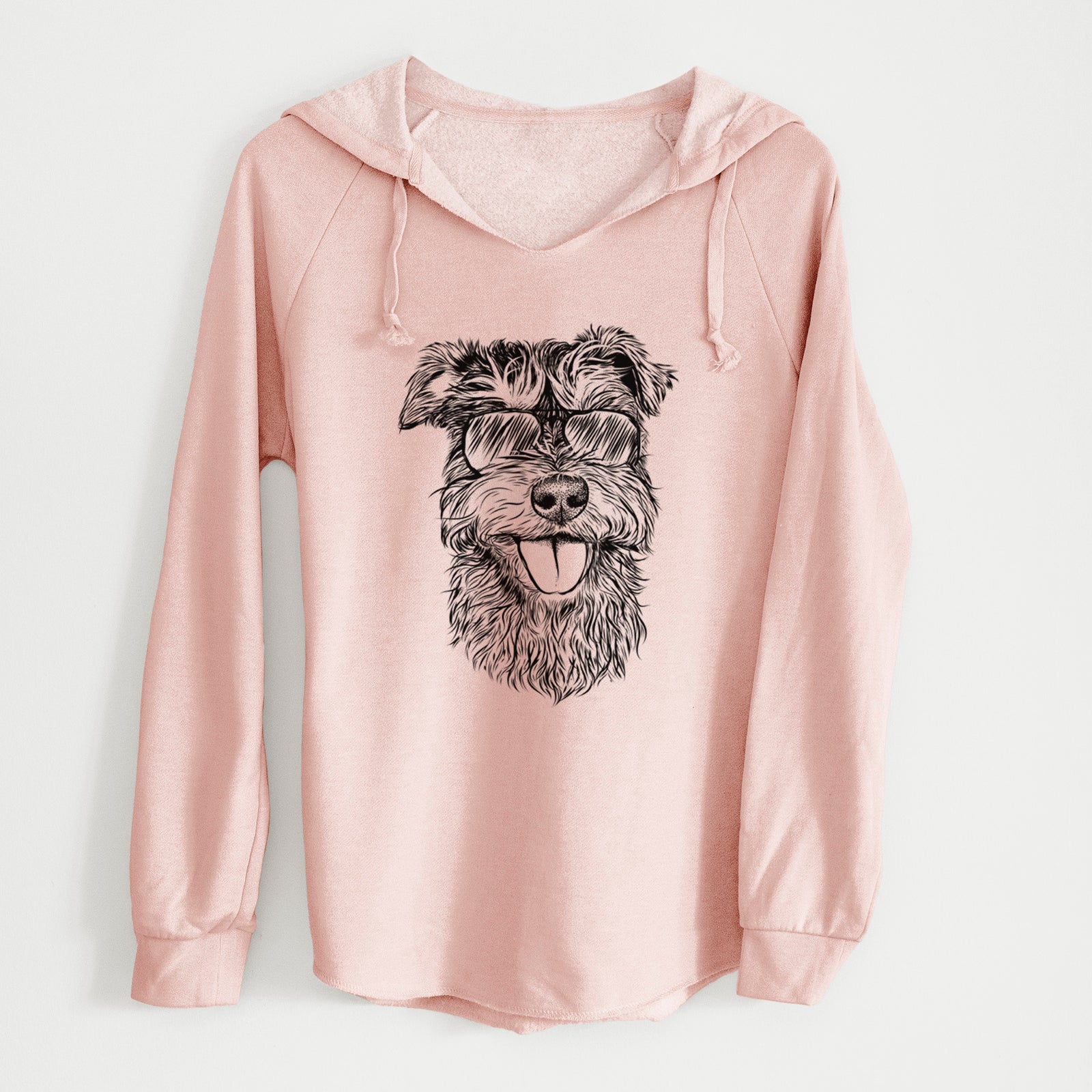 Aviator Buster the Schnoodle - Cali Wave Hooded Sweatshirt