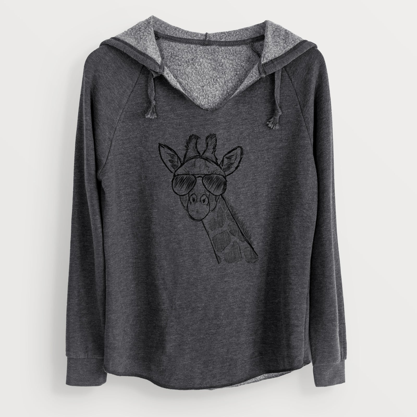 Aviator Cedrick the Giraffe - Cali Wave Hooded Sweatshirt