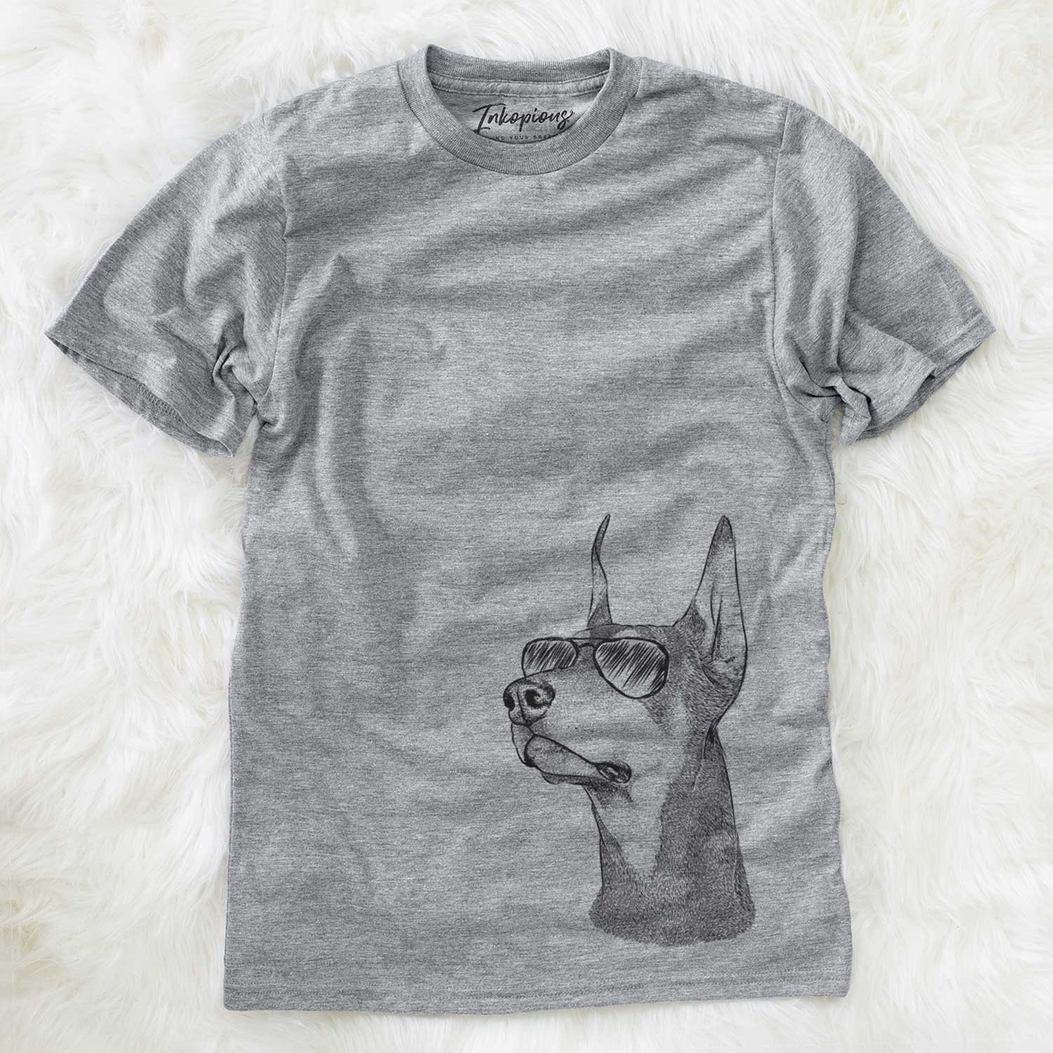 Cenza the Doberman Pinscher - Unisex Crewneck