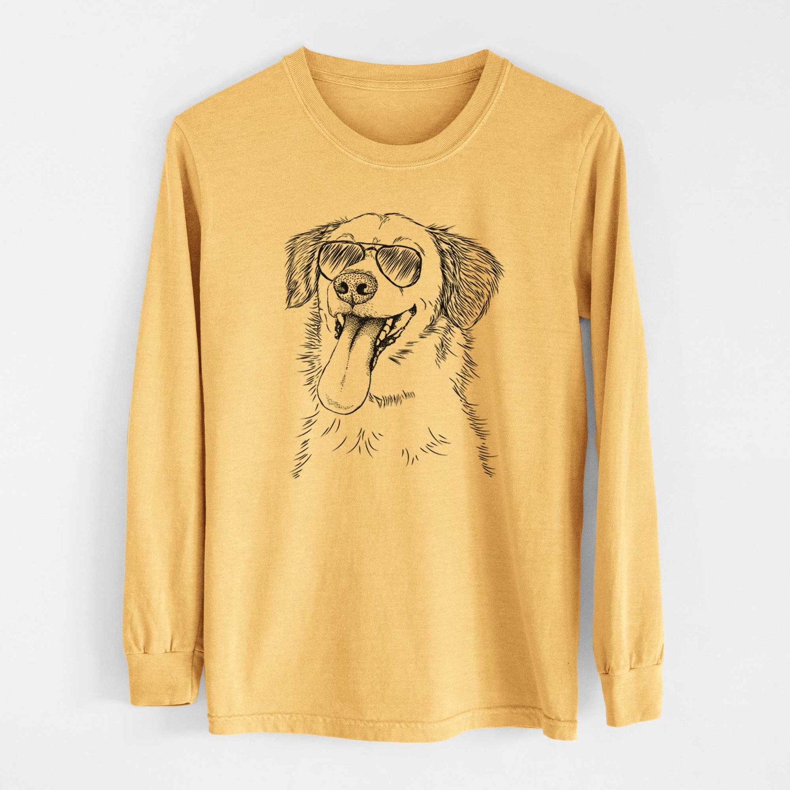 Aviators Charles Xavier the Mixed Breed - Heavyweight 100% Cotton Long Sleeve
