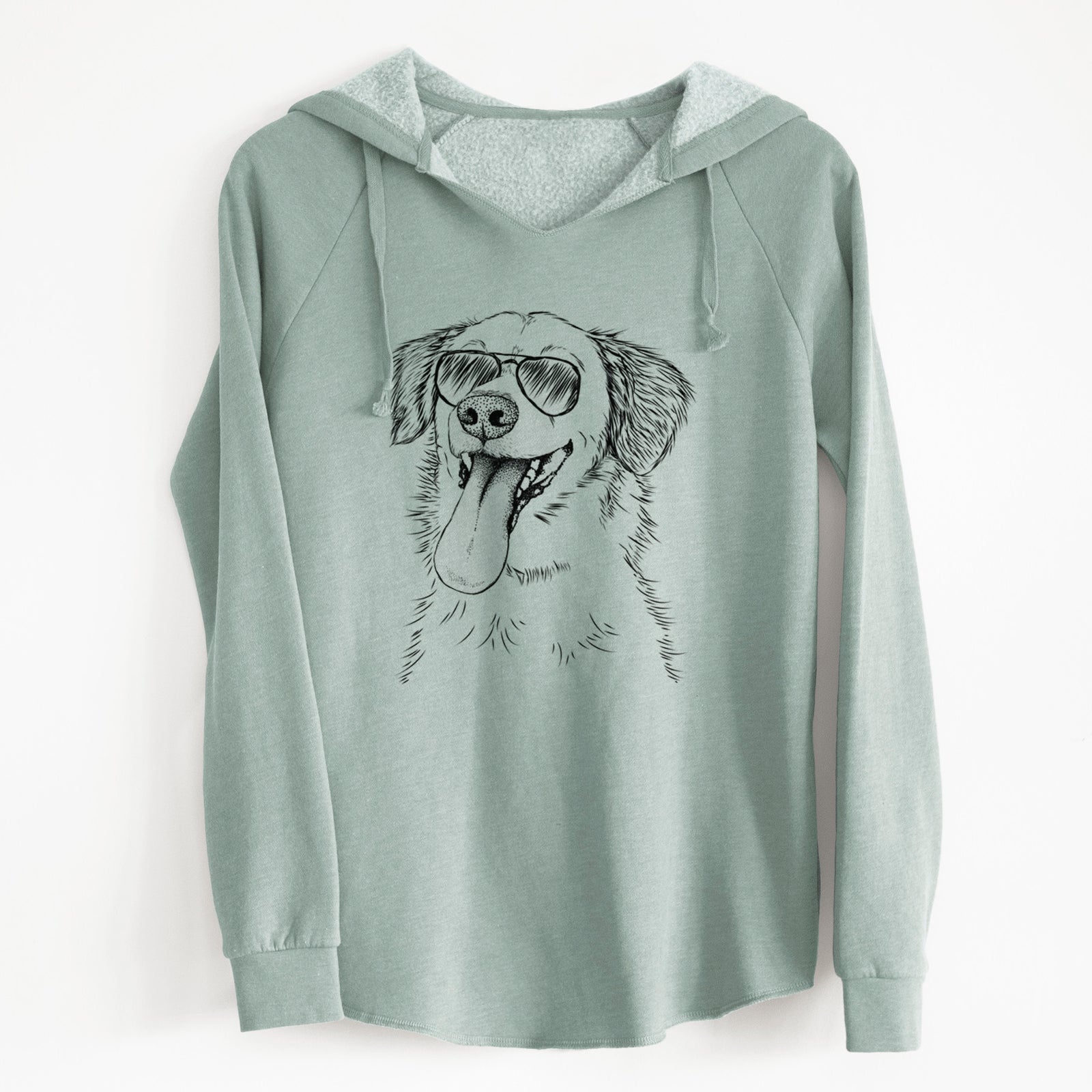 Aviator Charles Xavier the Mixed Breed - Cali Wave Hooded Sweatshirt