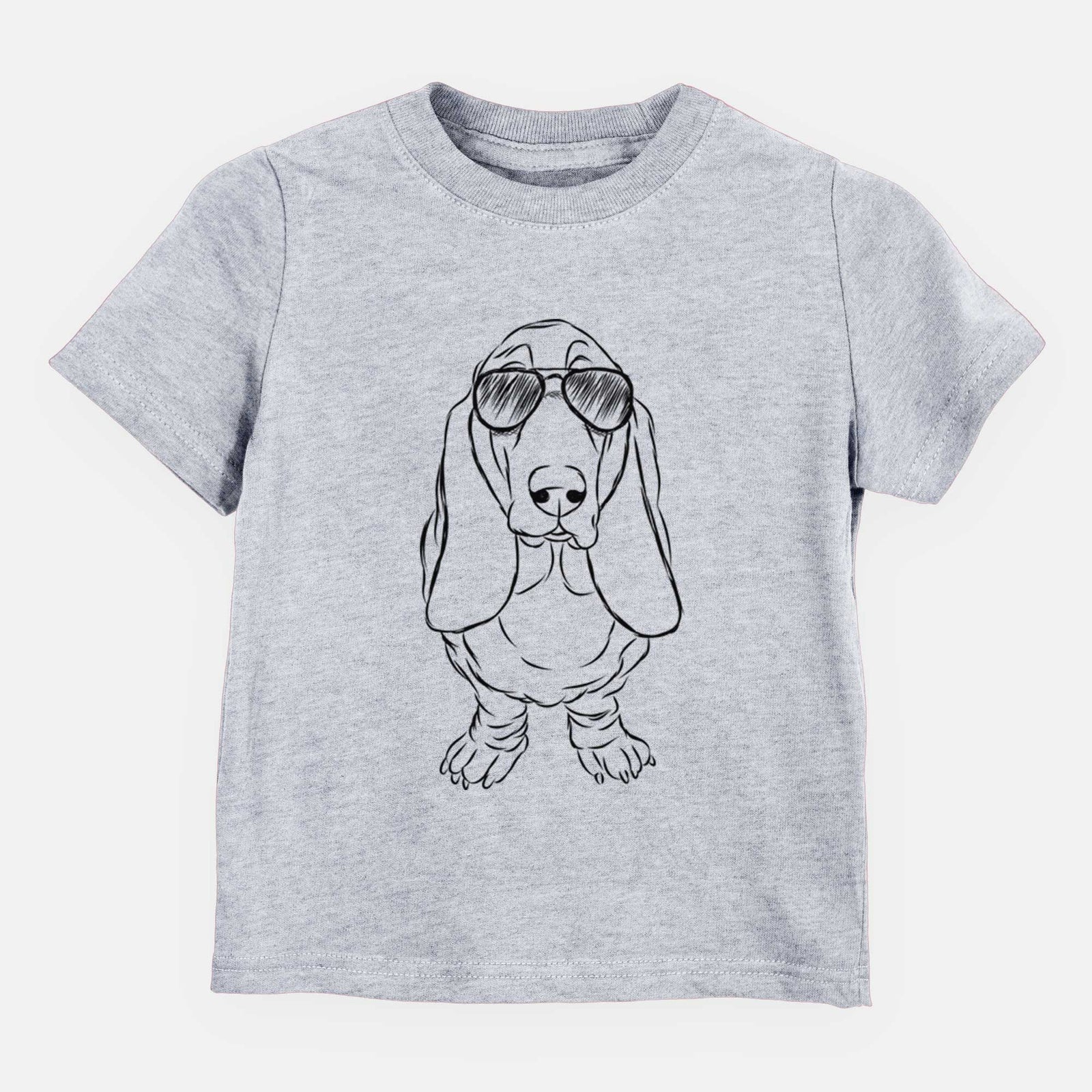 Aviator Charlie the Basset Hound - Kids/Youth/Toddler Shirt