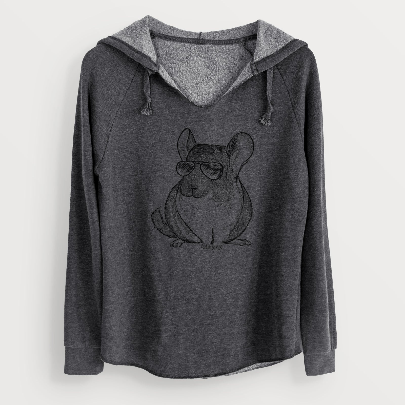 Aviator Cheddar the Chinchilla - Cali Wave Hooded Sweatshirt