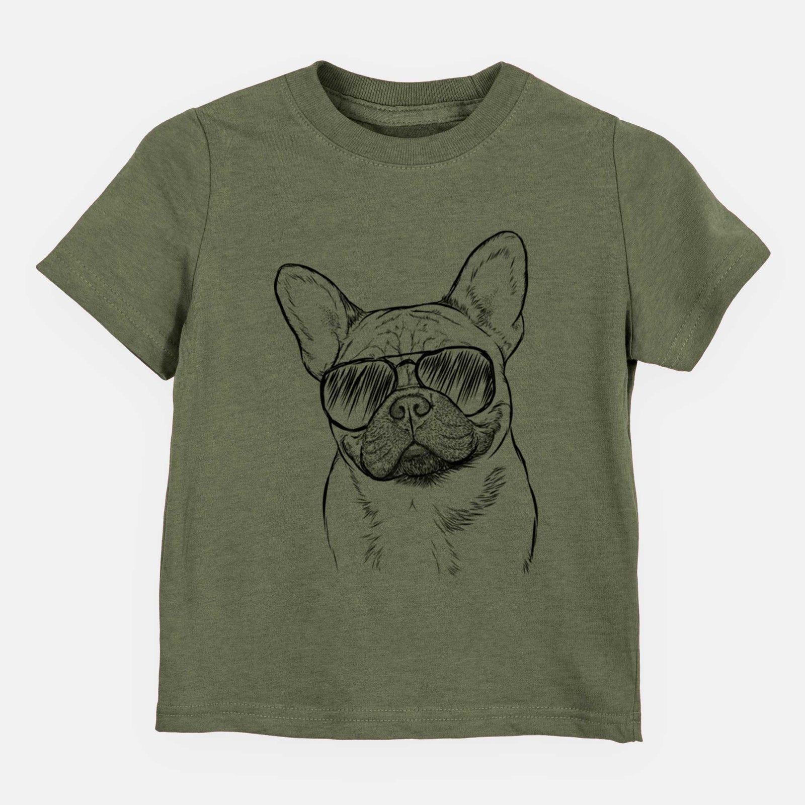 Aviator Chew Chew the French Bulldog - Kids/Youth/Toddler Shirt
