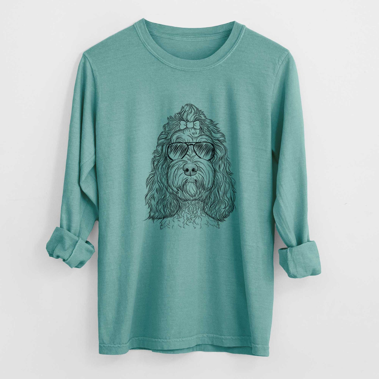 Aviators Chloe the Cockapoo - Heavyweight 100% Cotton Long Sleeve