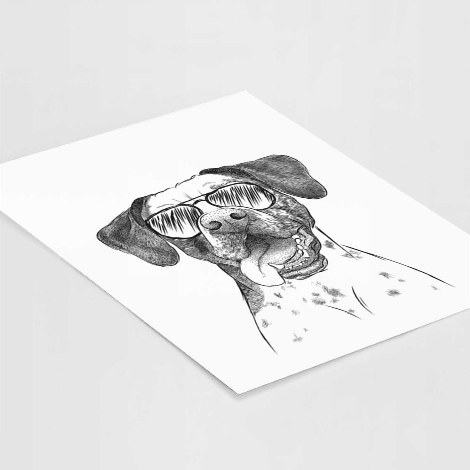 Cola the Catahoula Art Print