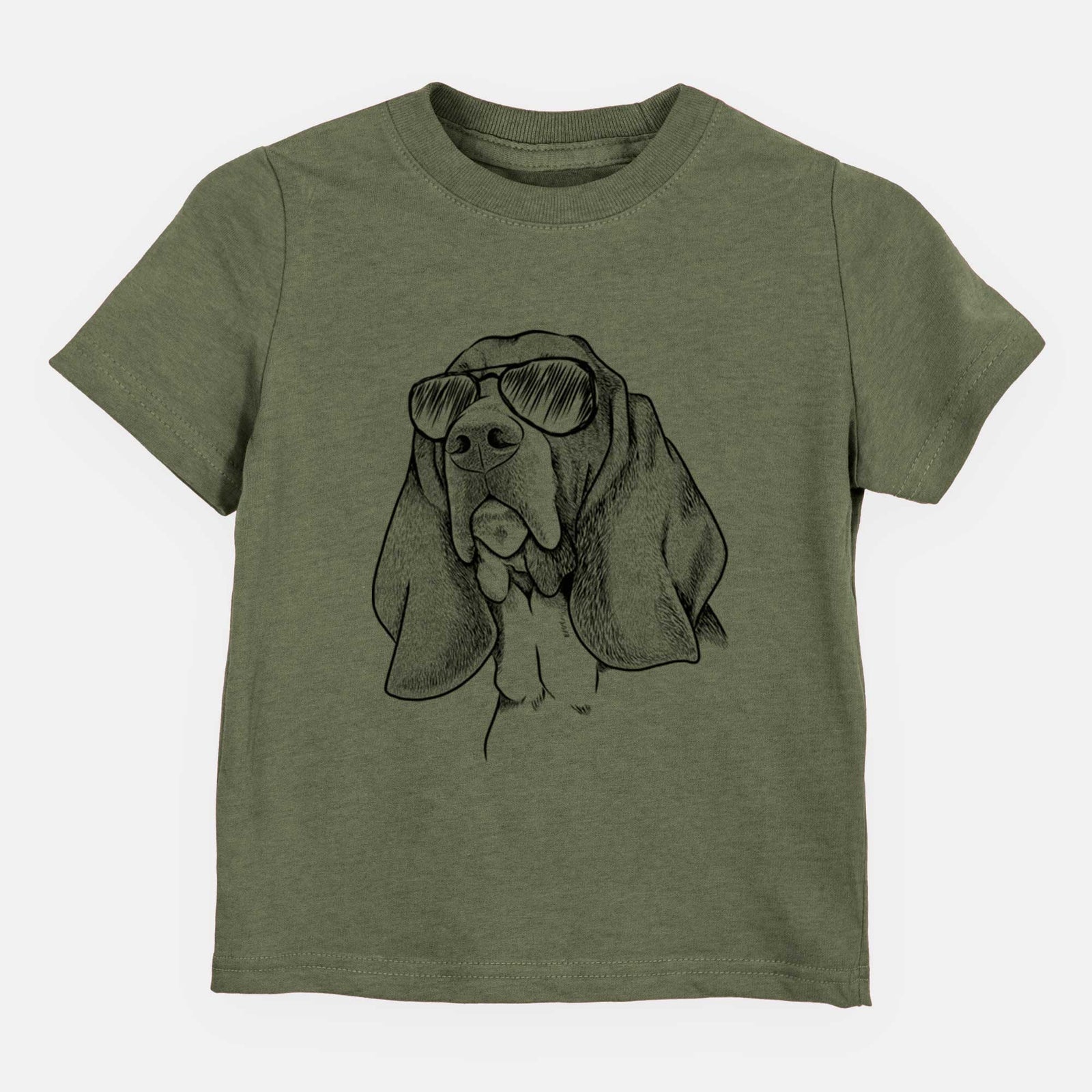 Aviator Cooper the Basset Hound - Kids/Youth/Toddler Shirt