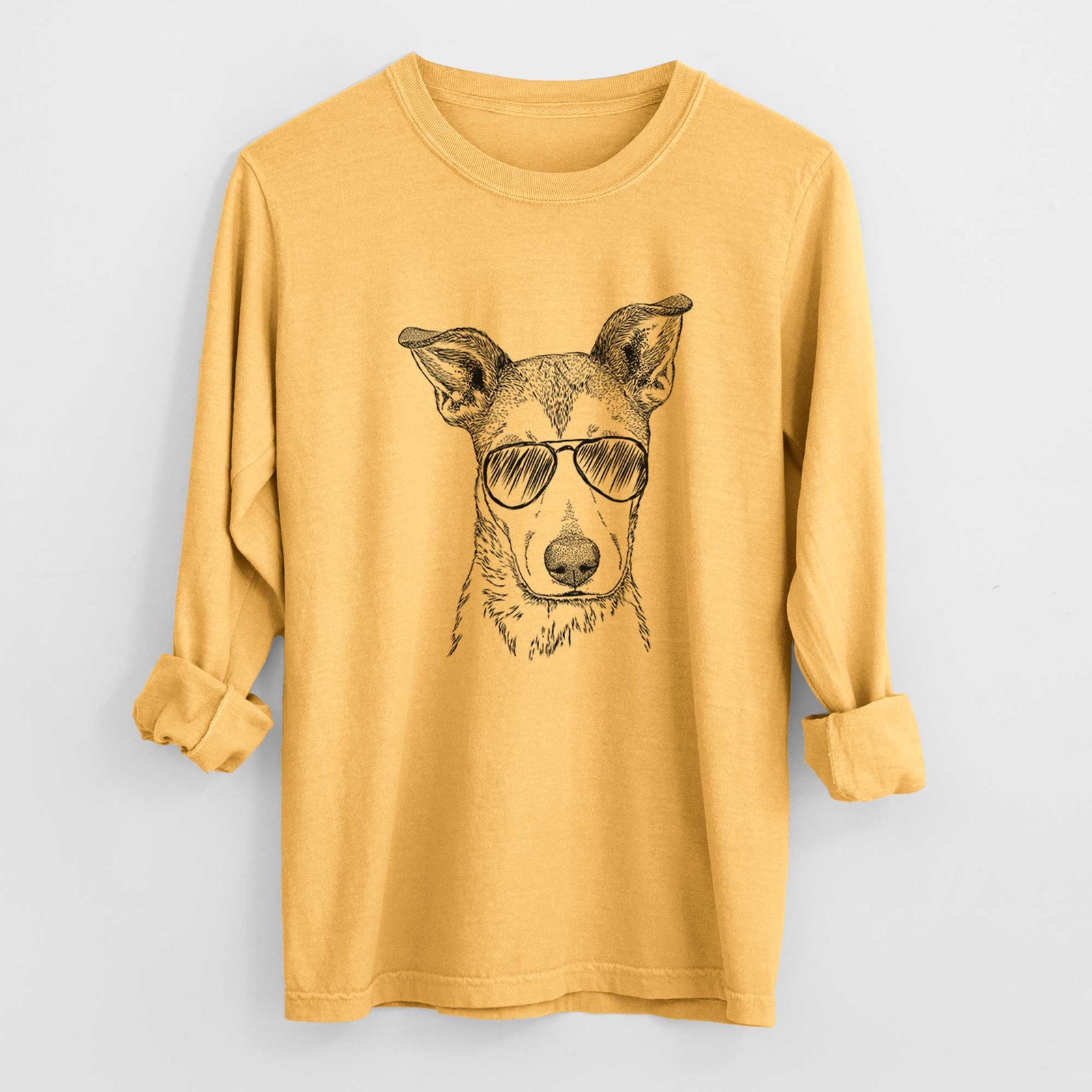 Aviators Coral the Mixed Breed - Heavyweight 100% Cotton Long Sleeve