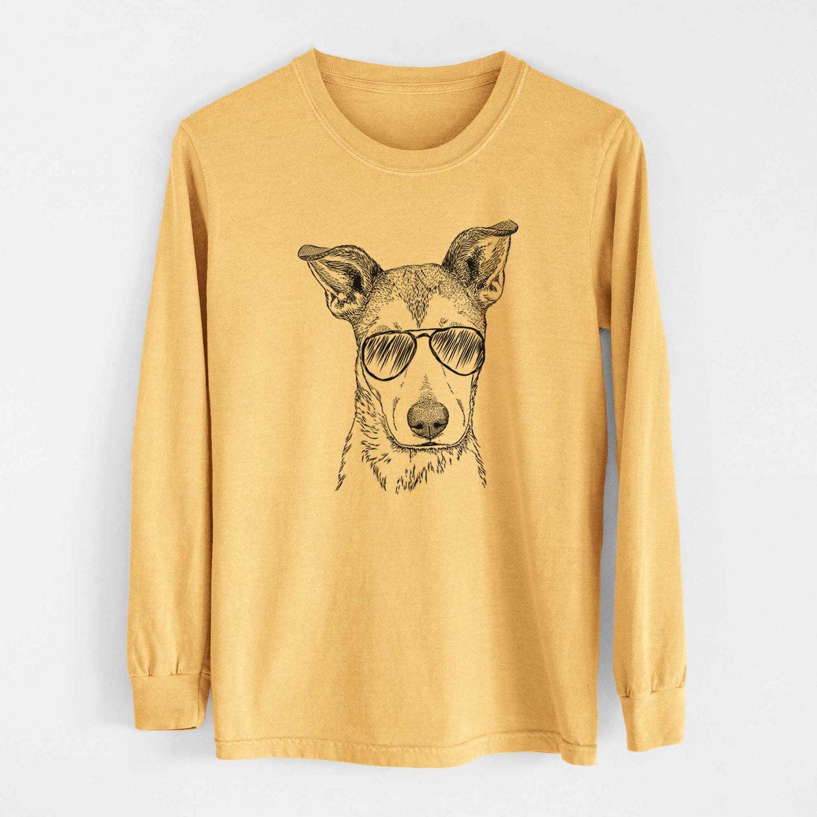 Aviators Coral the Mixed Breed - Heavyweight 100% Cotton Long Sleeve