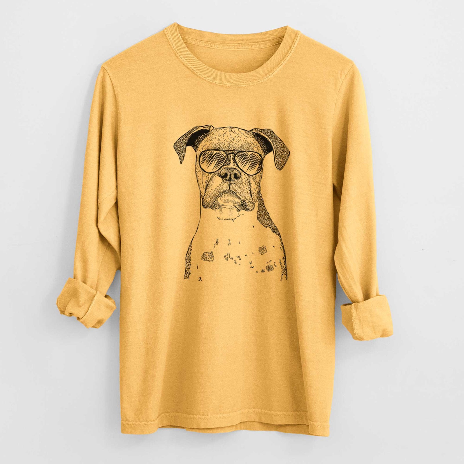 Aviators Daisy the Boxer - Heavyweight 100% Cotton Long Sleeve