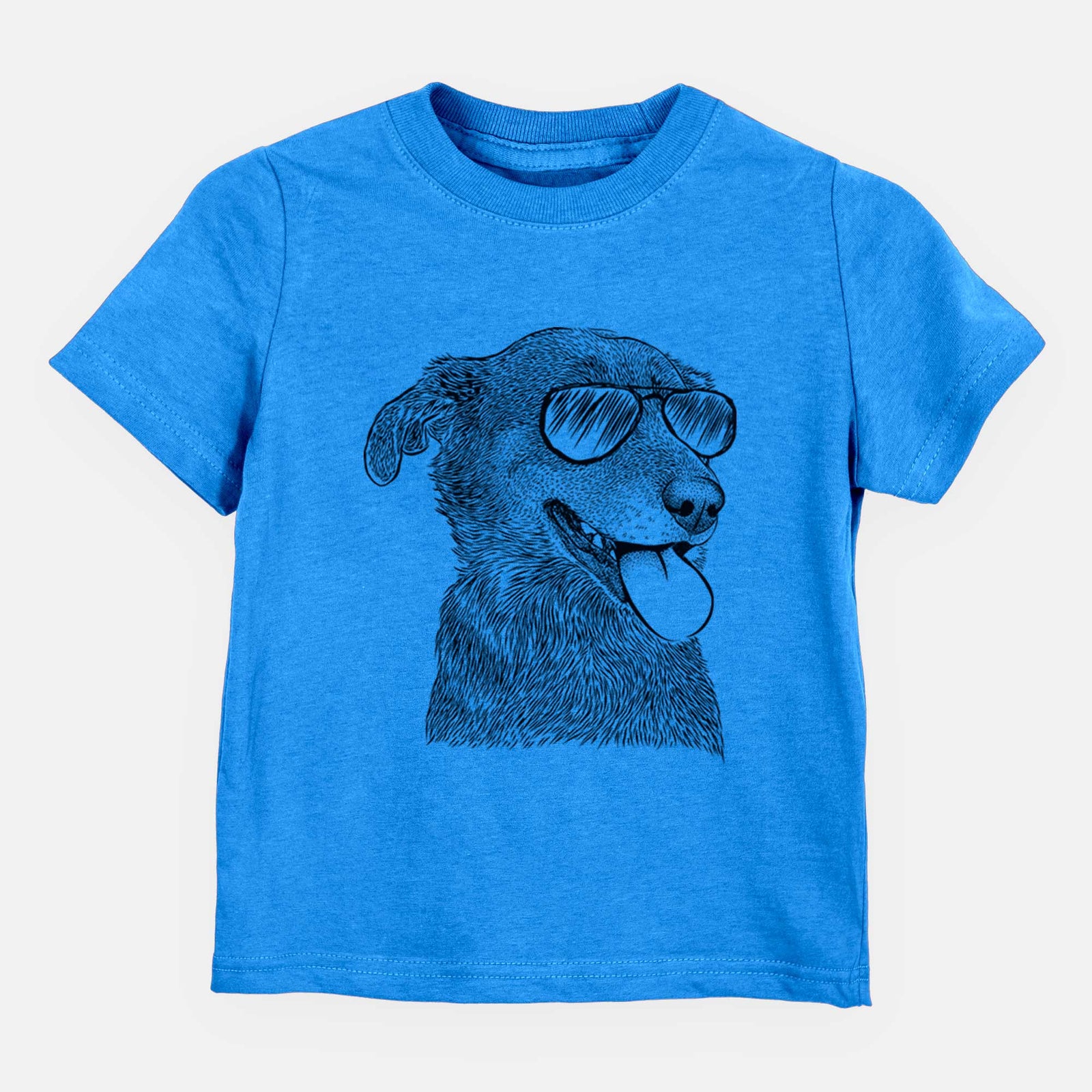 Aviator Daisy the Australian Shepherd Mix - Kids/Youth/Toddler Shirt
