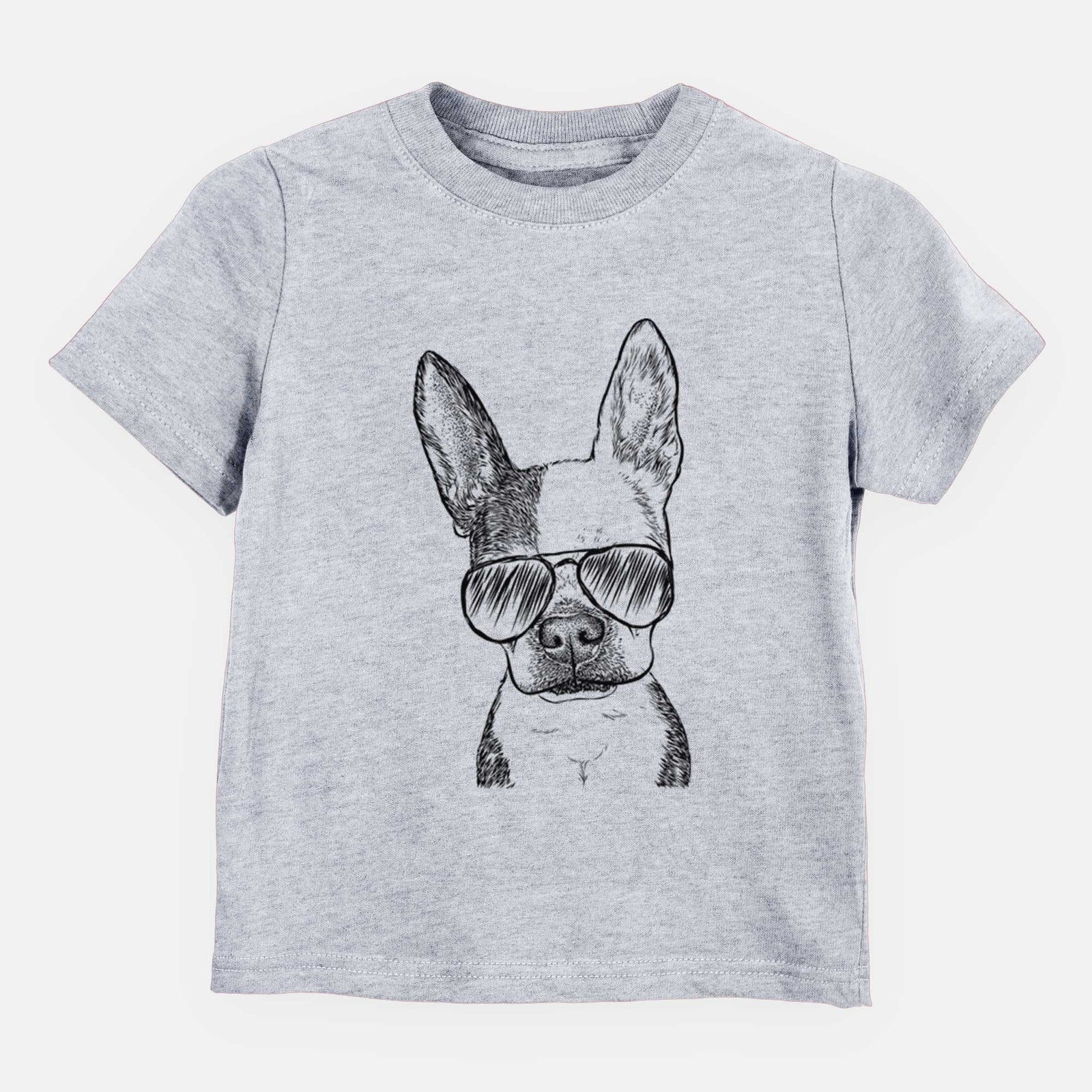 Aviator Daisy the Boston Terrier - Kids/Youth/Toddler Shirt