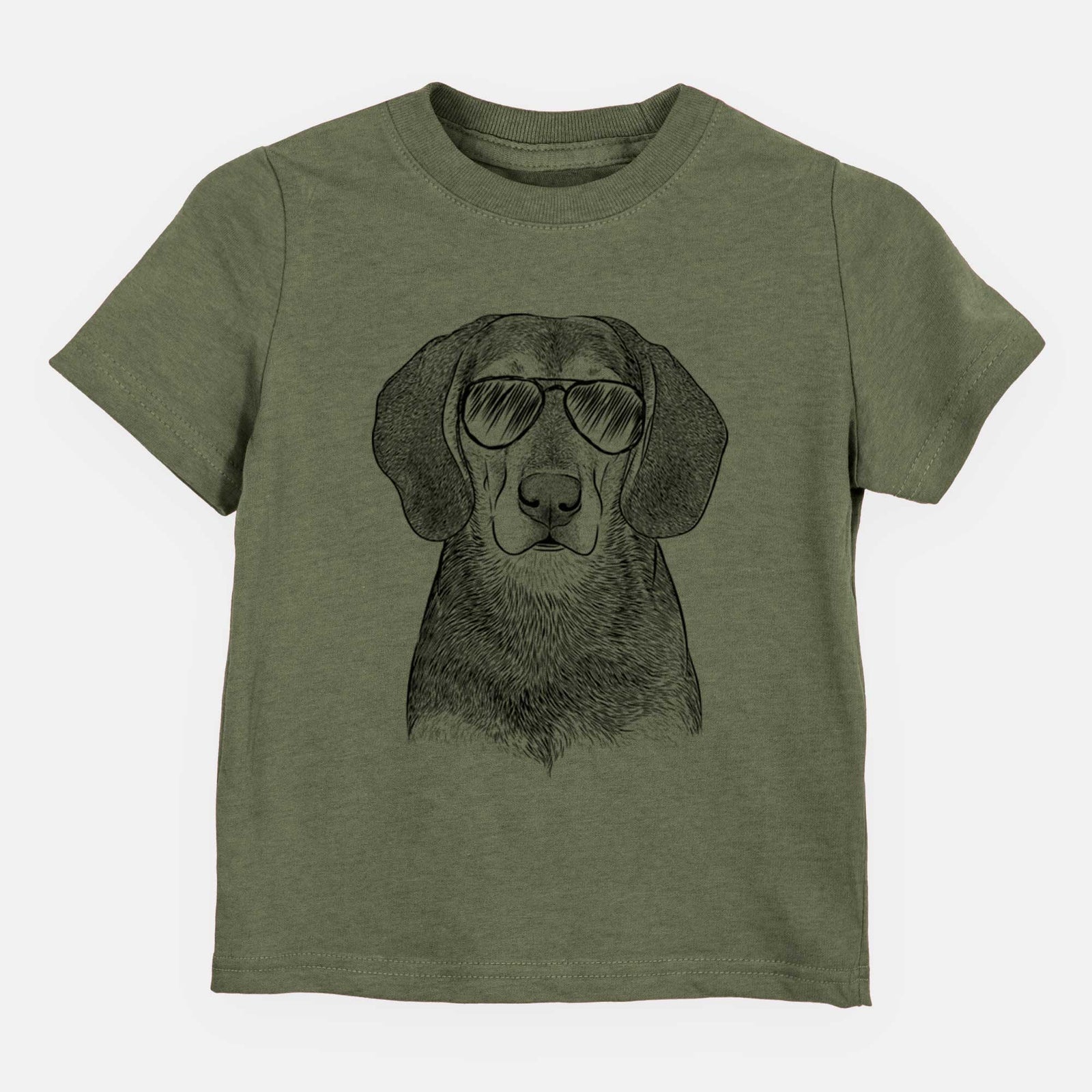 Aviator Daisy the Hound Mix - Kids/Youth/Toddler Shirt