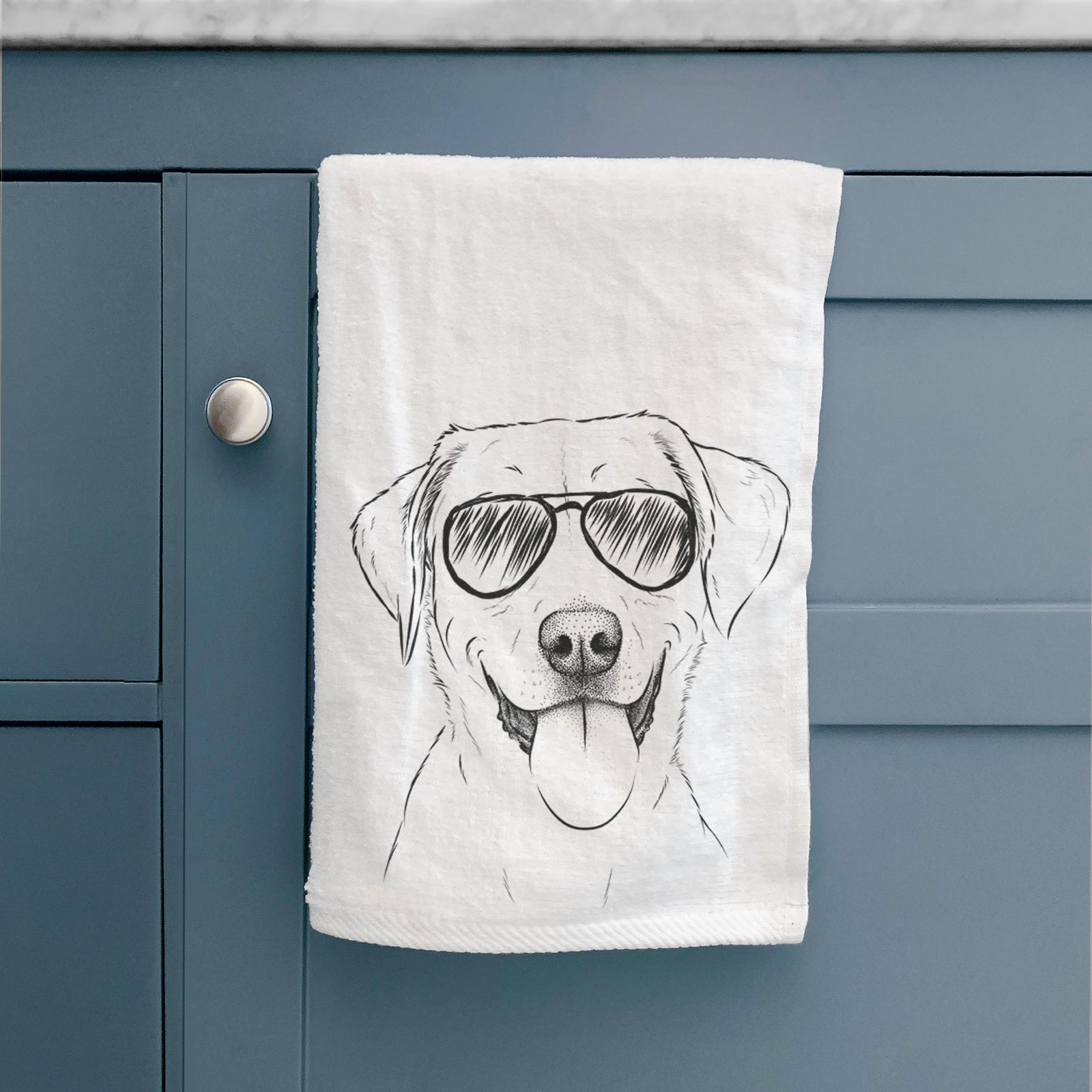 Daisy the Labrador Retriever Decorative Hand Towel