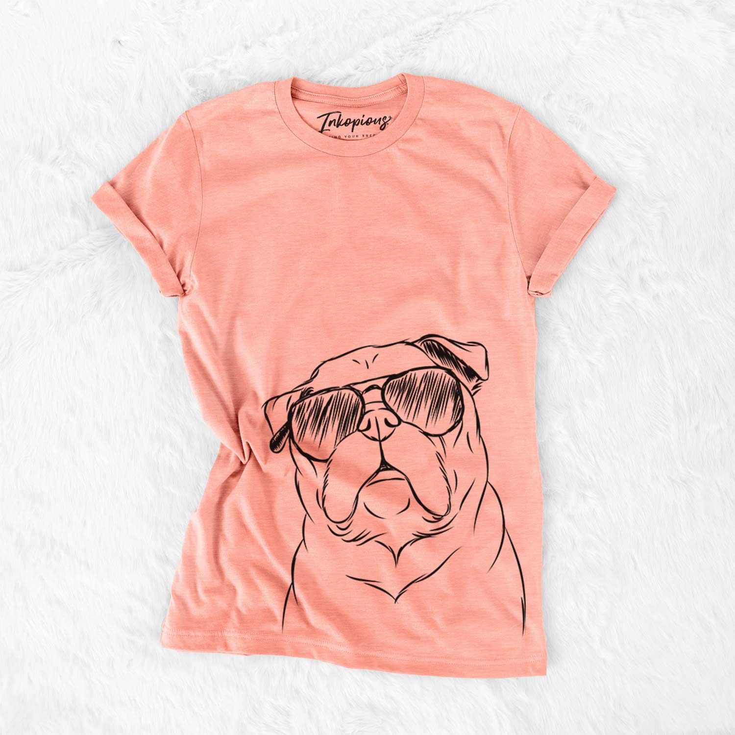 Darling Chloe the Pug - Bella Canvas Unisex Crewneck