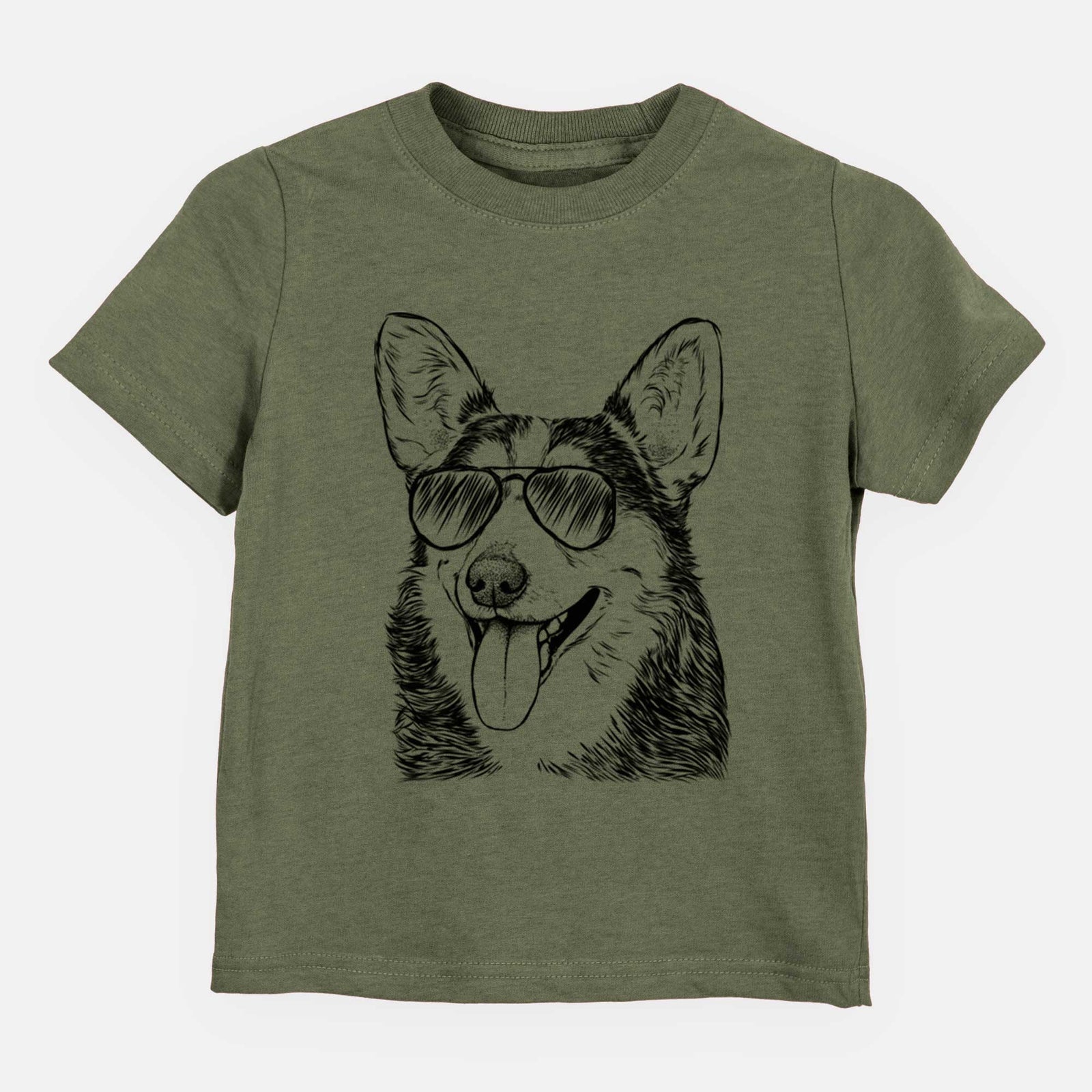 Aviator Darma the Corgi - Kids/Youth/Toddler Shirt