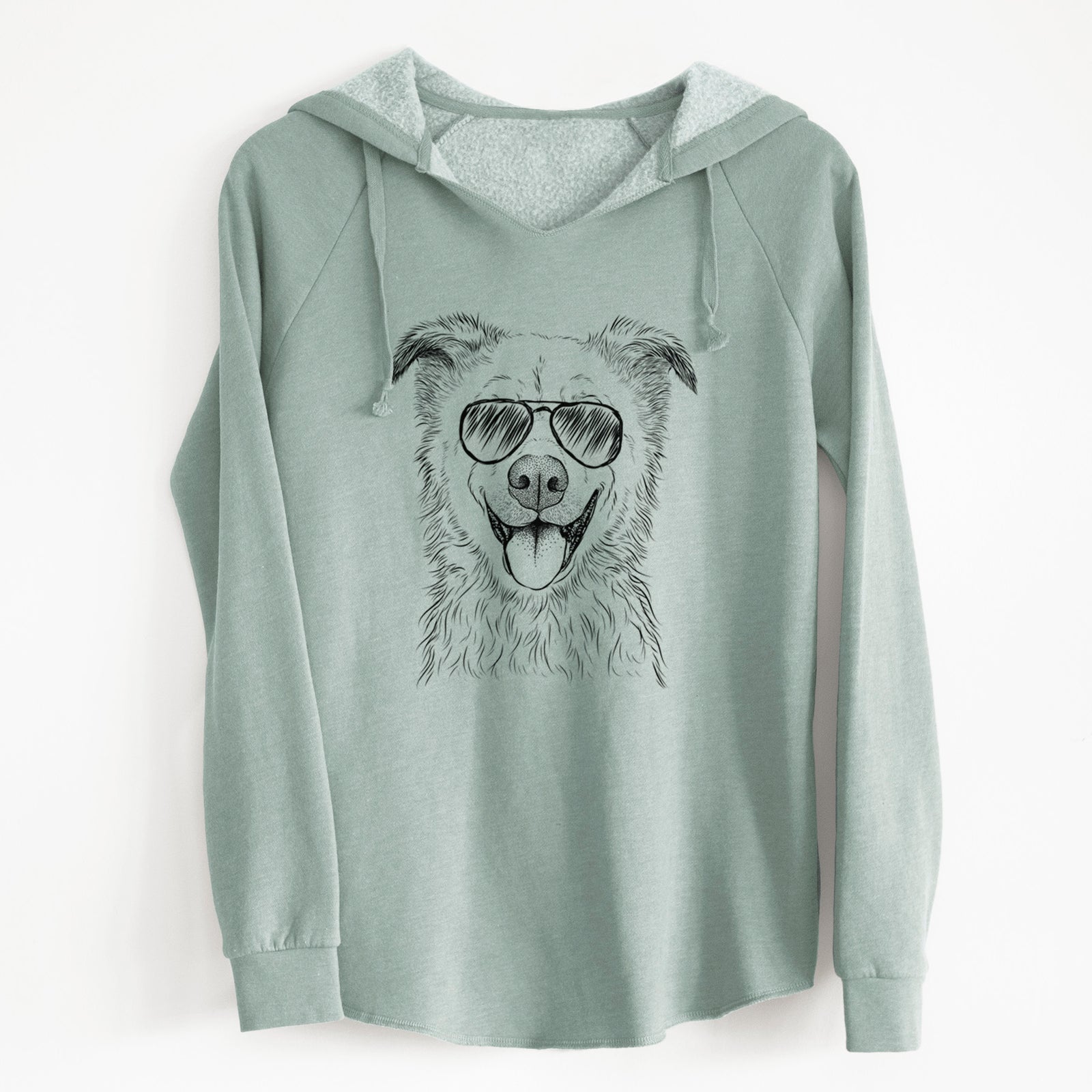 Aviator Dawson the Mixed Breed - Cali Wave Hooded Sweatshirt