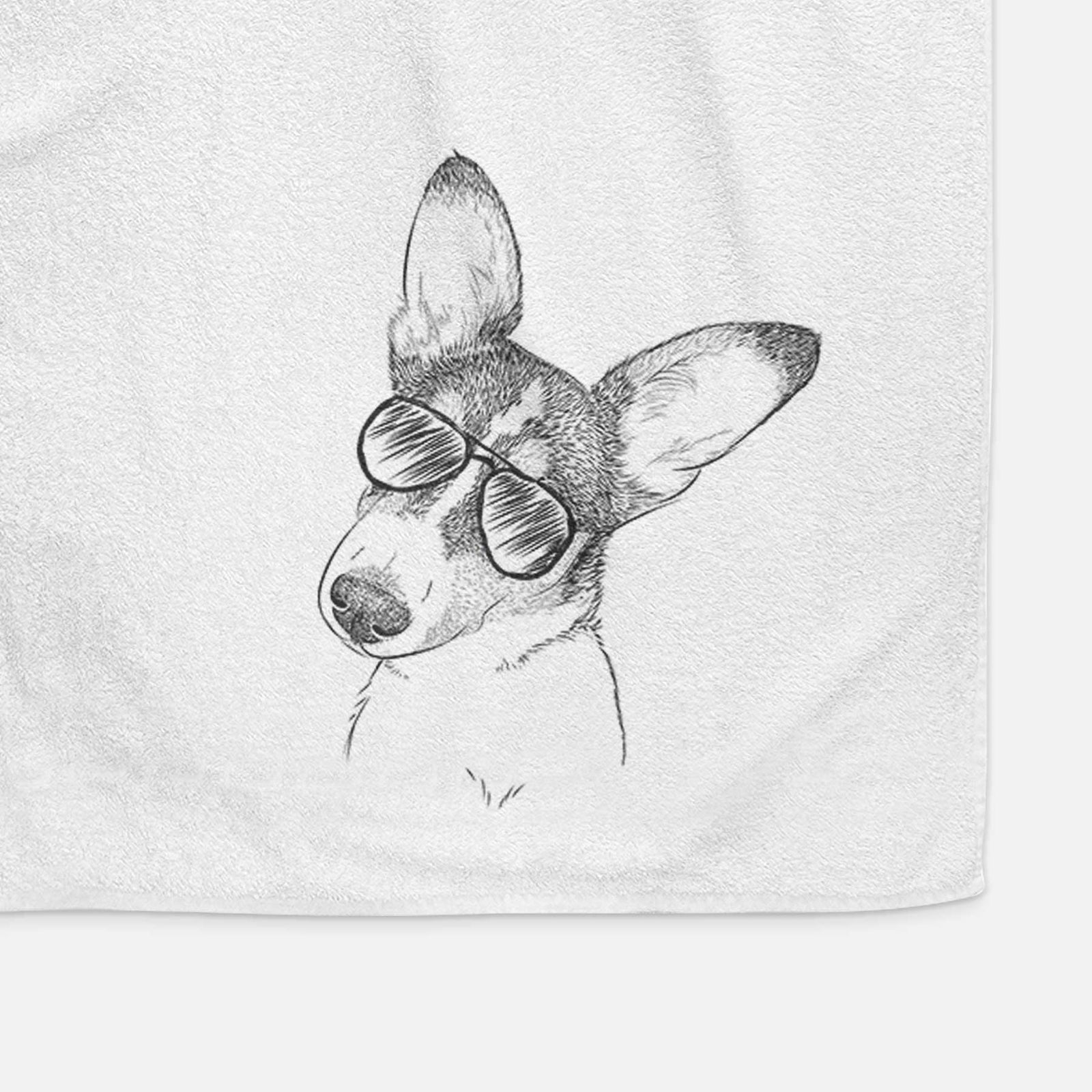 Dexter the Corgi Decorative Hand Towel