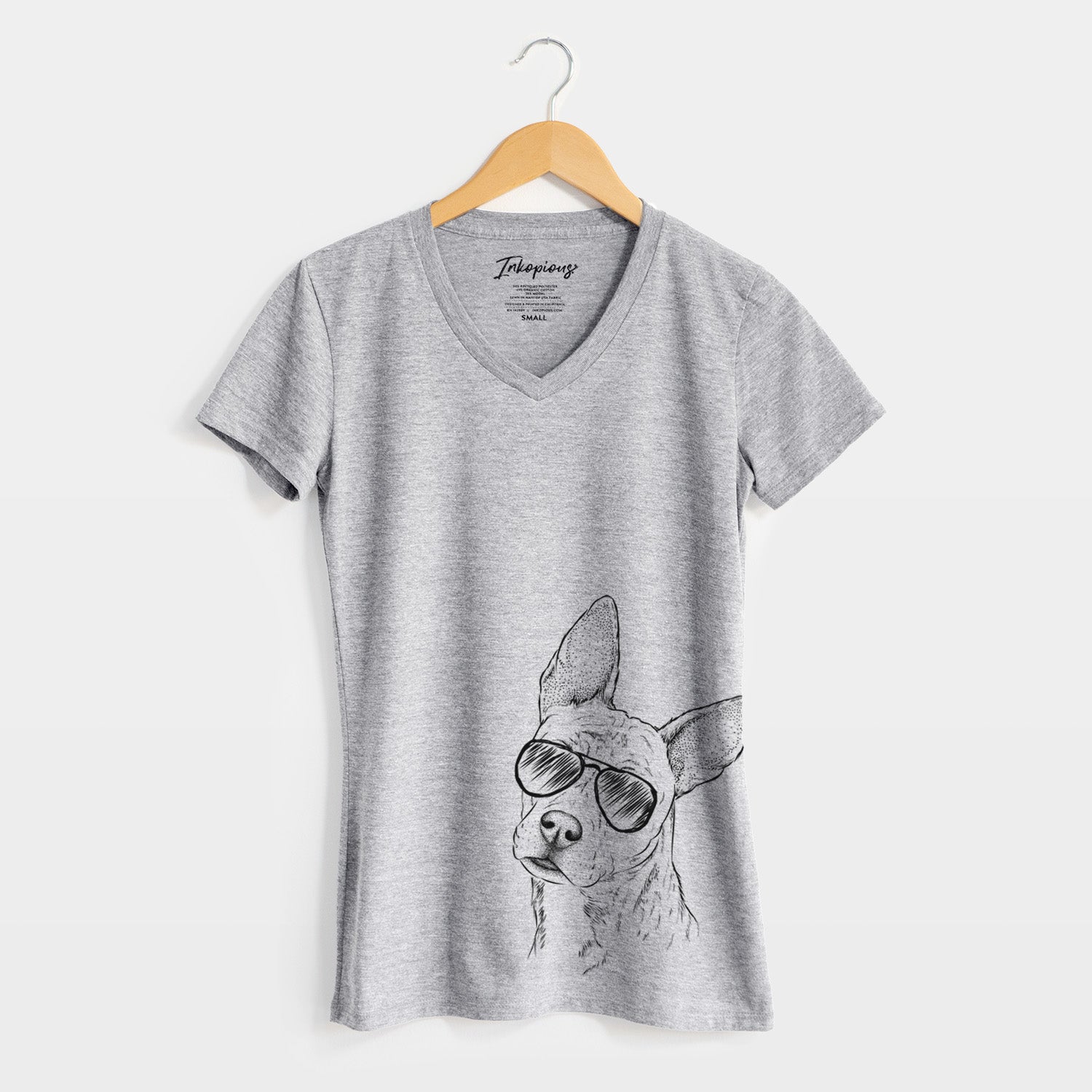 Aviator Diesel the Mixed Breed - Women's V-neck Shirt