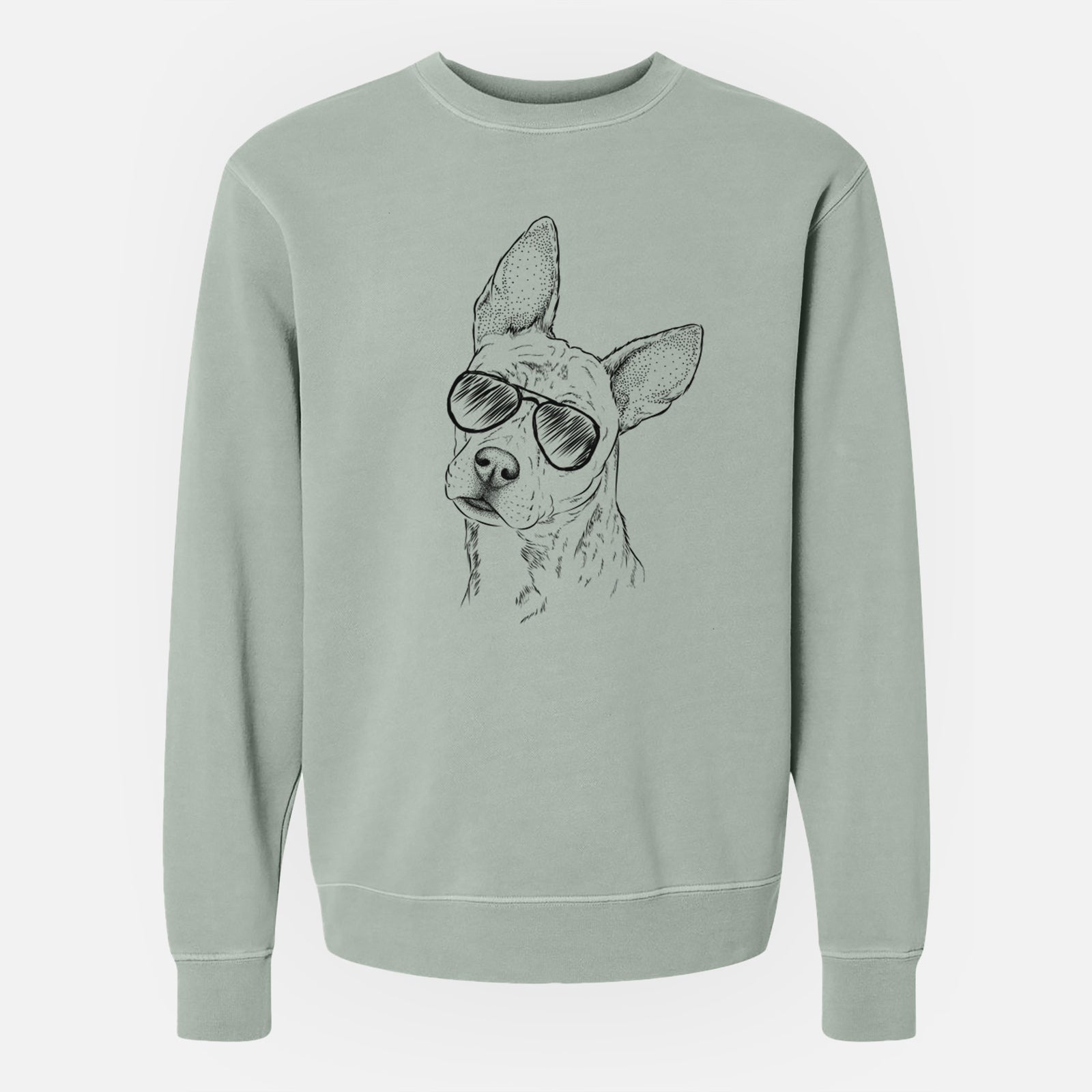 Aviator Diesel the Mixed Breed - Unisex Pigment Dyed Crew Sweatshirt