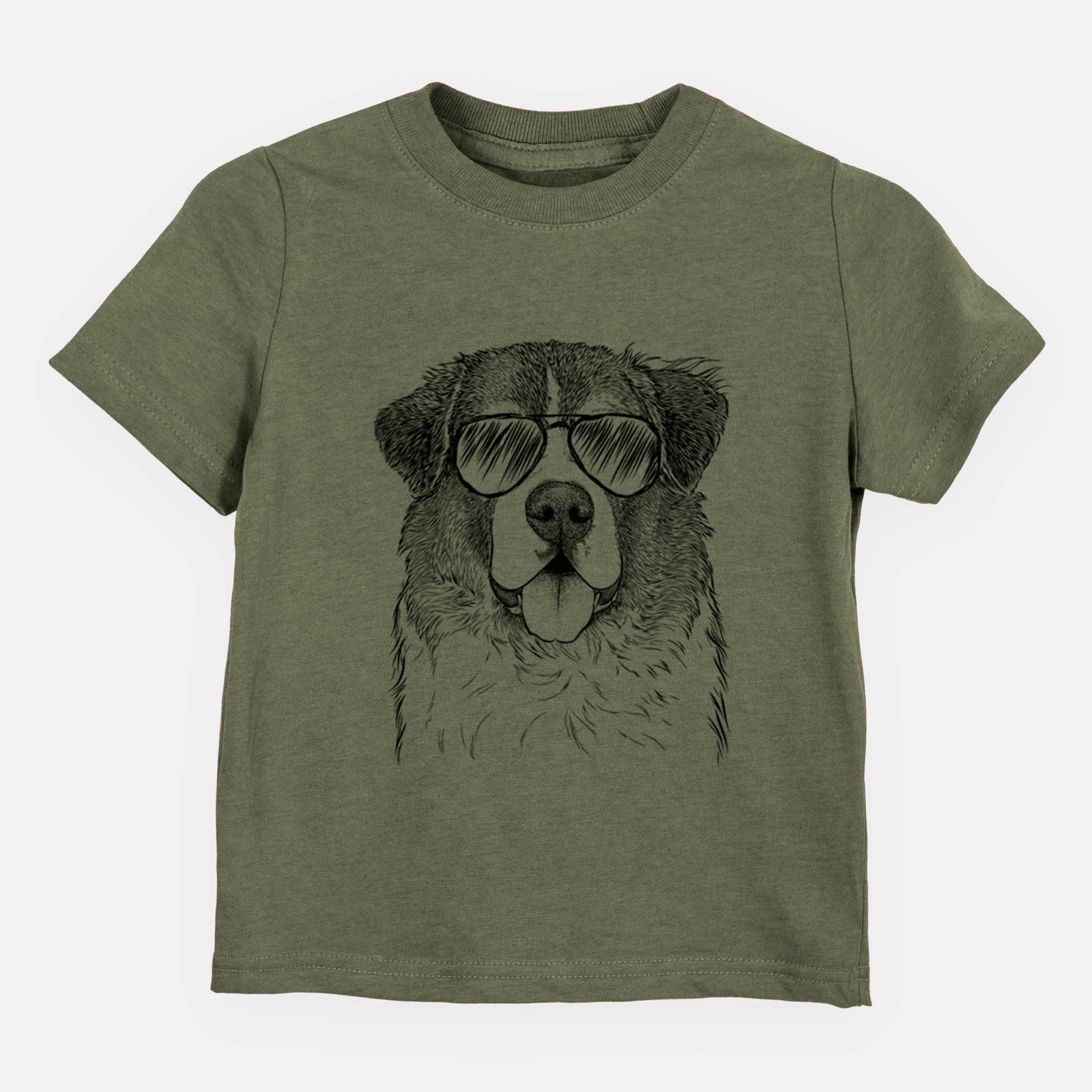 Aviator Dilly the Saint Bernard - Kids/Youth/Toddler Shirt