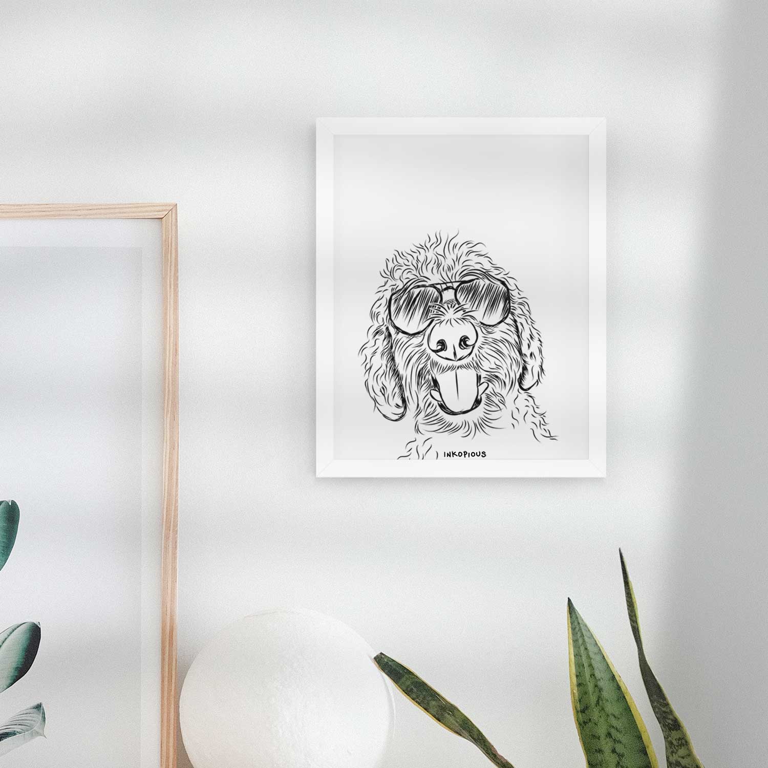 Dixie the Doodle Art Print