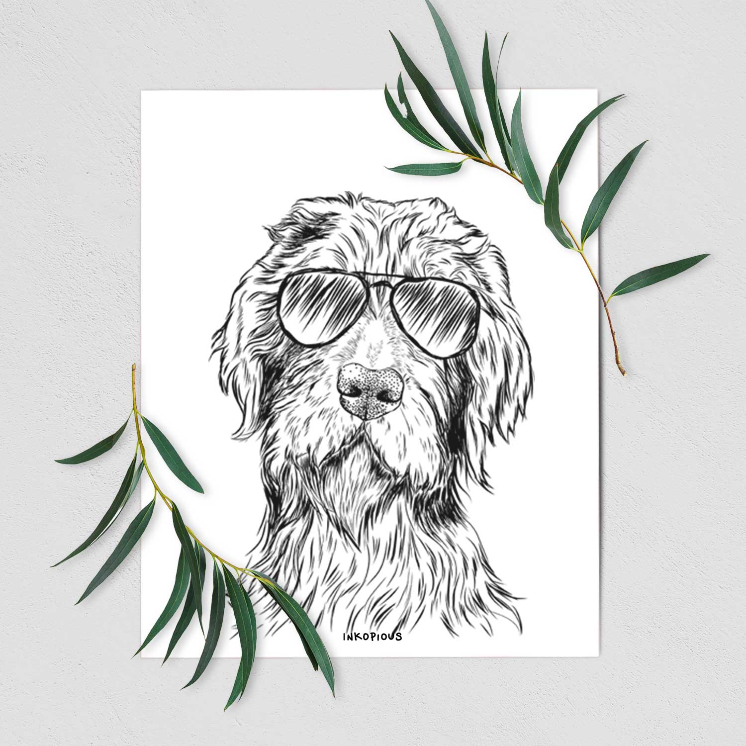 Doc Holliday the Pudelpointer Art Print