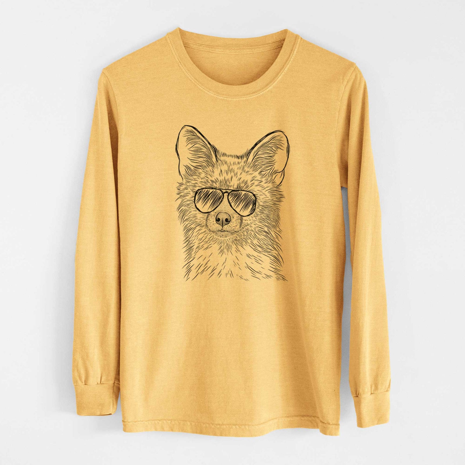 Aviators Drax the Red Fox - Heavyweight 100% Cotton Long Sleeve