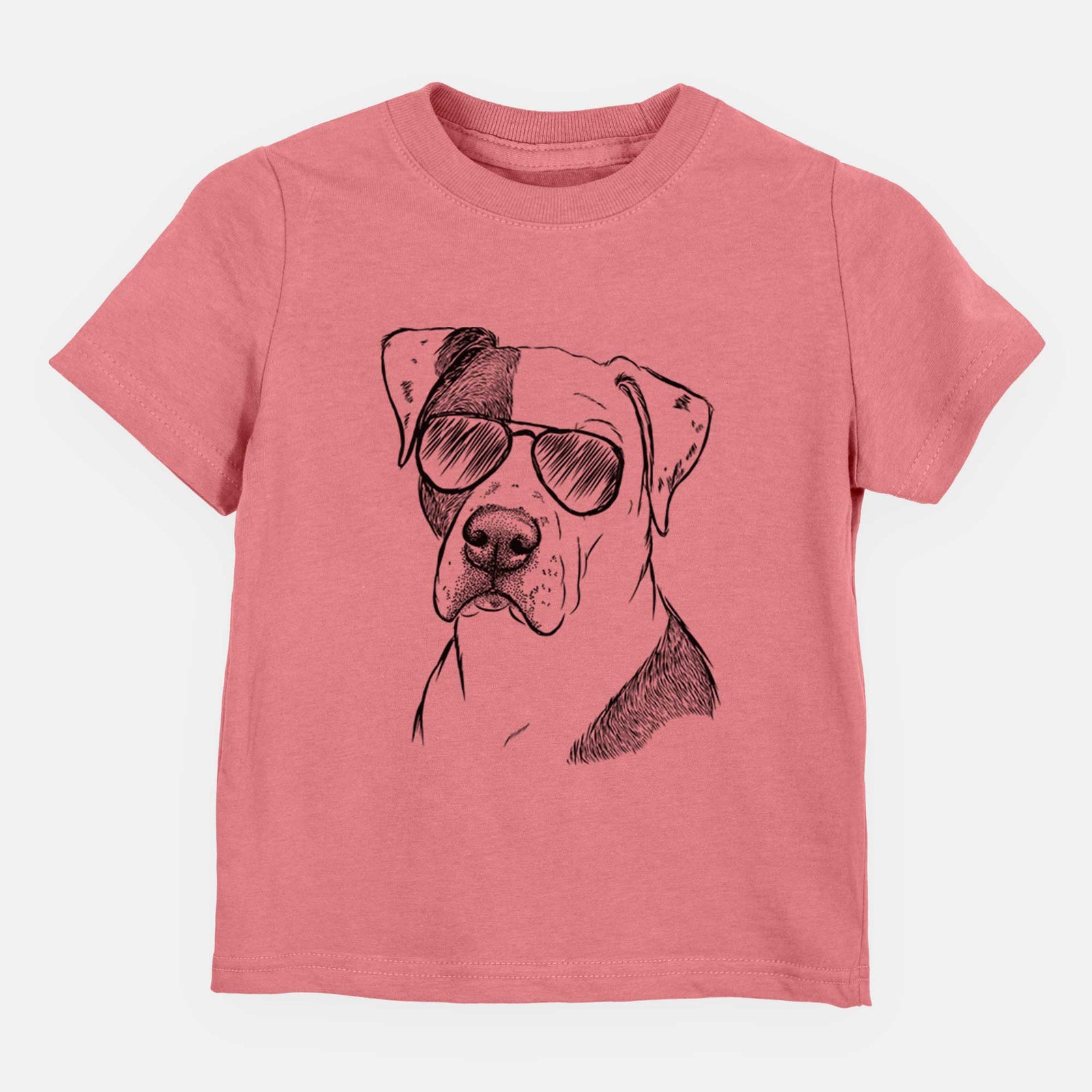 Aviator Duke the American Staffordshire Terrier Mix - Kids/Youth/Toddler Shirt