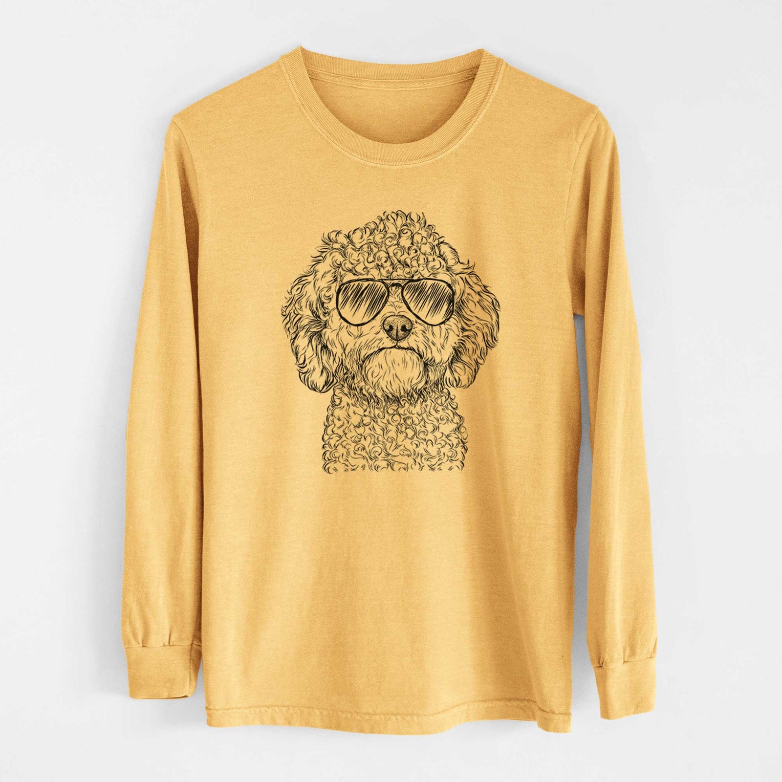 Aviators Edgar the Shihpoo - Heavyweight 100% Cotton Long Sleeve