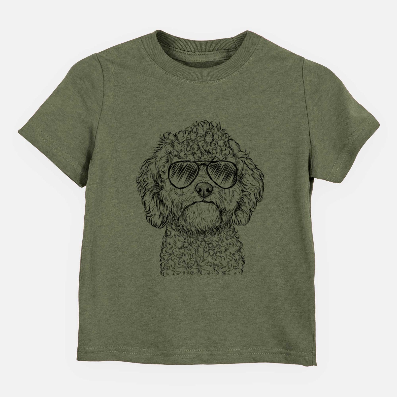 Aviator Edgar the Shihpoo - Kids/Youth/Toddler Shirt