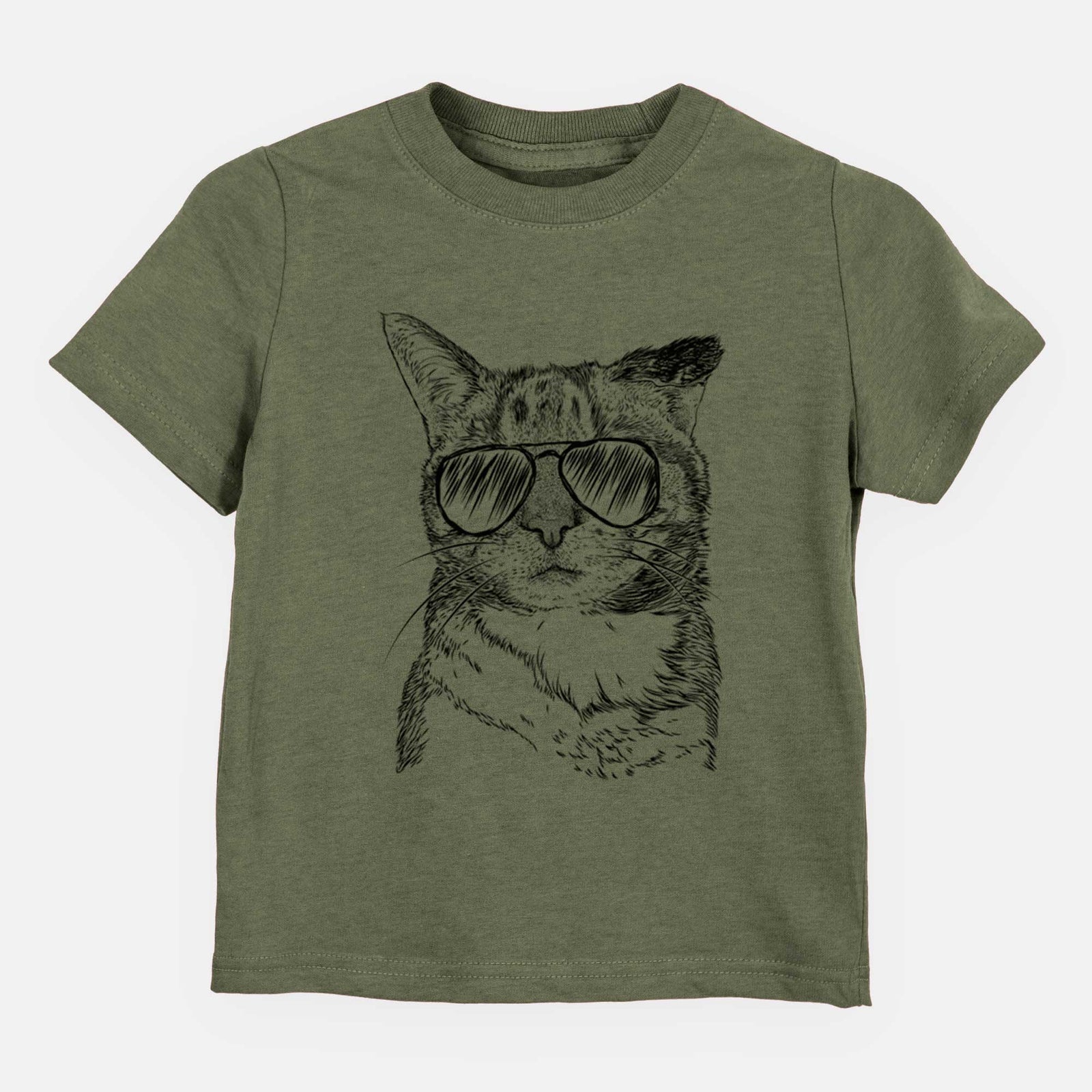 Aviator Eleanor the Domestic Shorthair Cat - Kids/Youth/Toddler Shirt