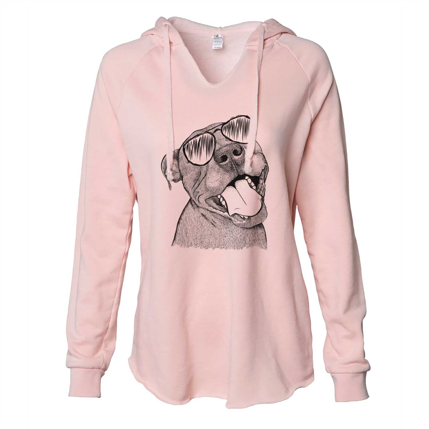 Eloise the Pitbull Mix - Cali Wave Hooded Sweatshirt