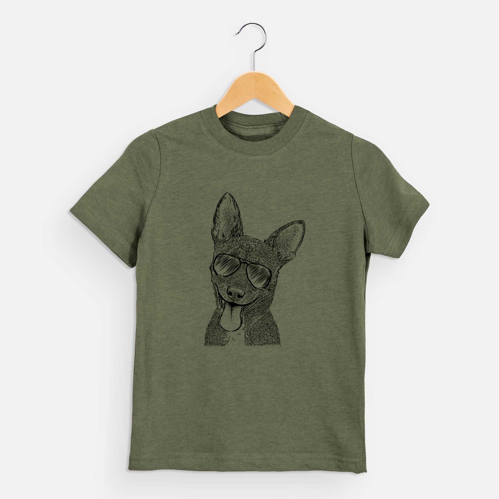 Aviator Elvira the Terrier Mix - Kids/Youth/Toddler Shirt
