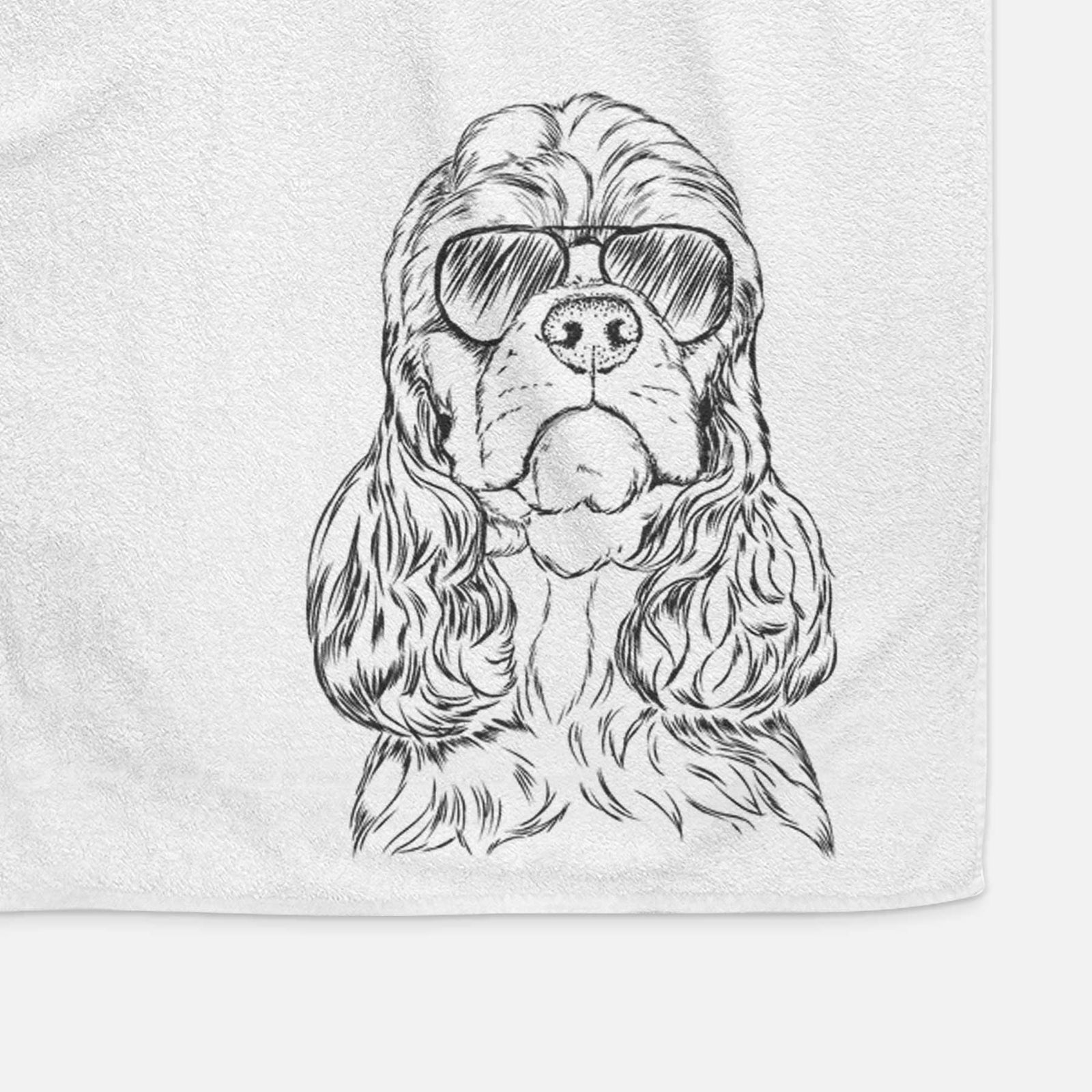 Emma the Cocker Spaniel Decorative Hand Towel