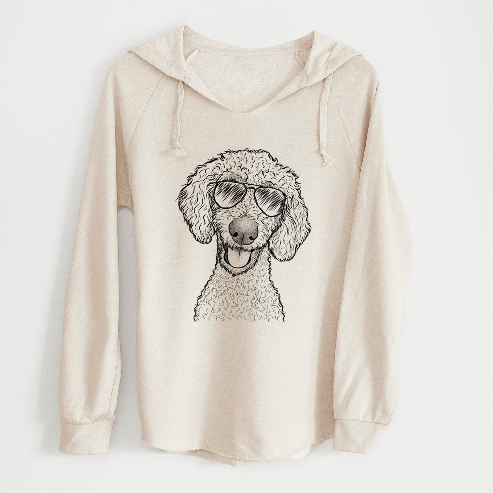 Aviator Fenway the Goldendoodle - Cali Wave Hooded Sweatshirt