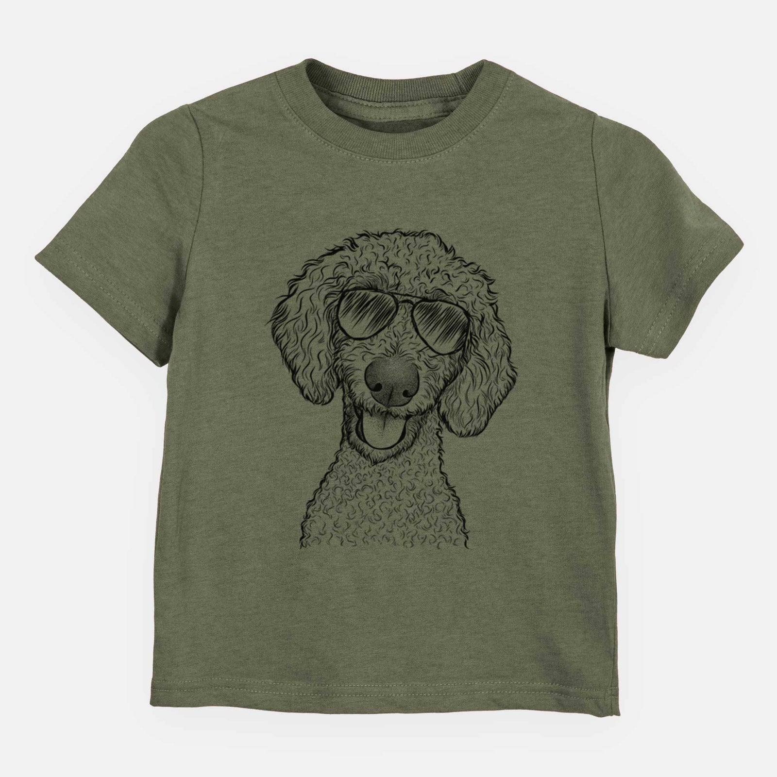 Aviator Fenway the Goldendoodle - Kids/Youth/Toddler Shirt