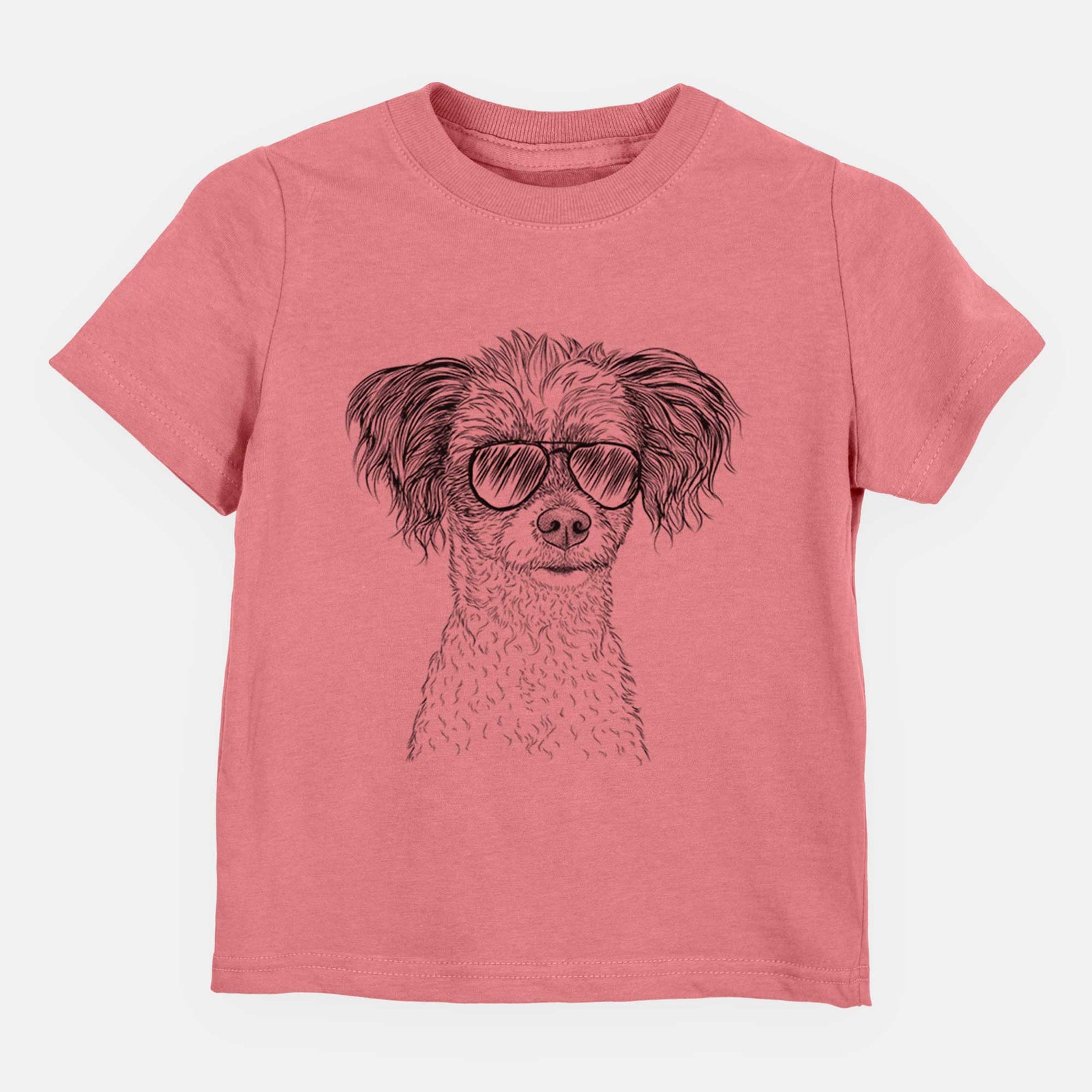 Aviator Finley Beth the Papillon Mix - Kids/Youth/Toddler Shirt