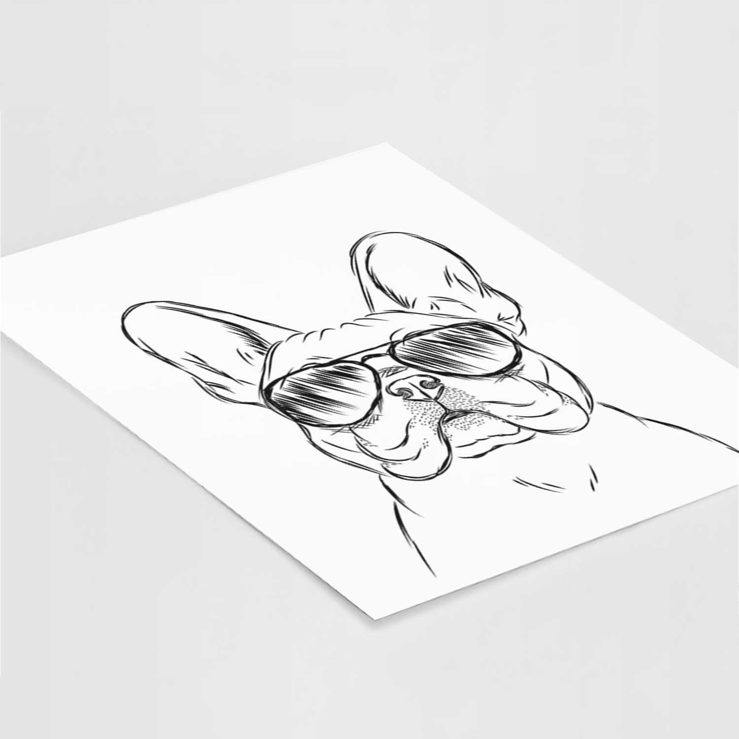 Franco the French Bulldog Art Print