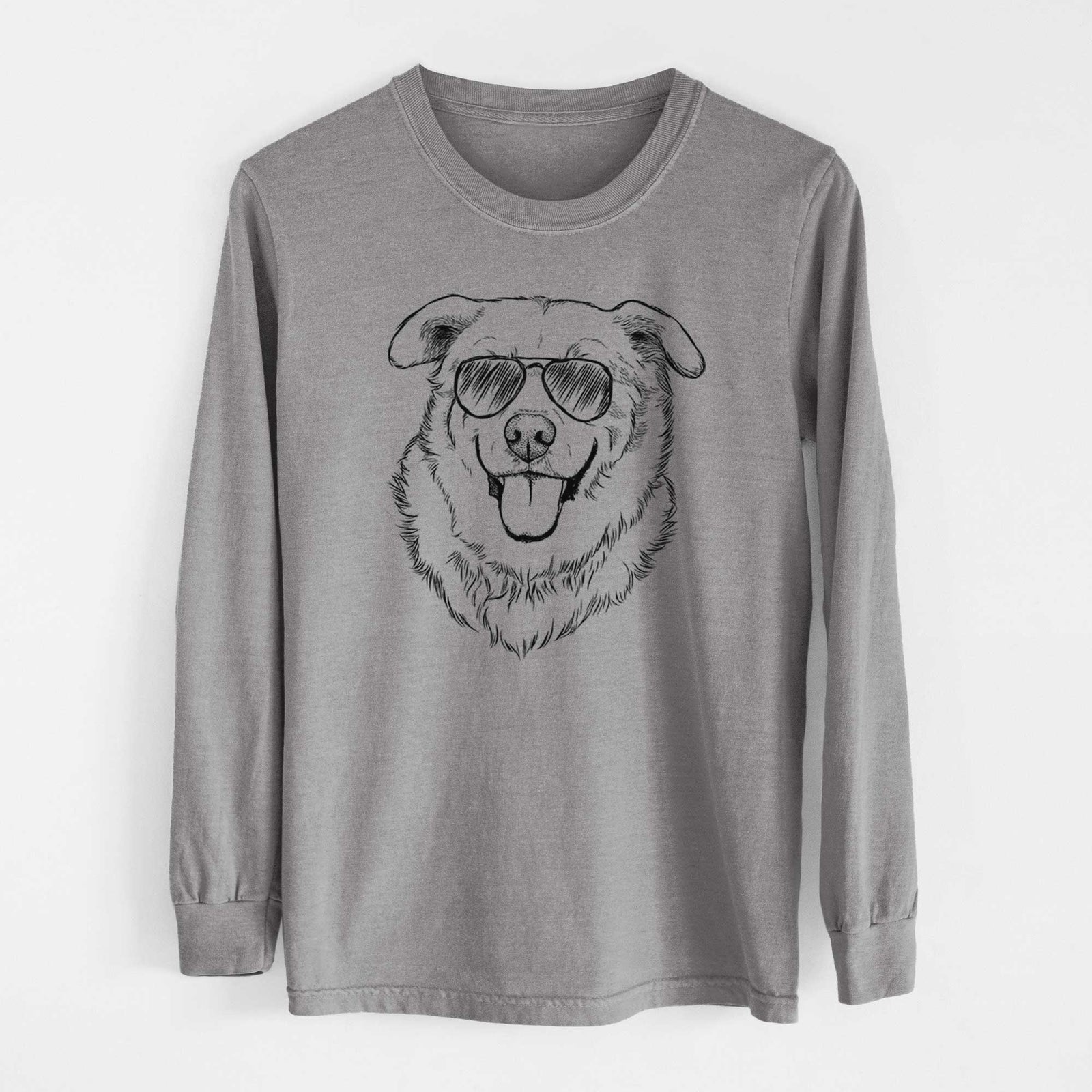 Aviators Freeley the Mixed Breed - Heavyweight 100% Cotton Long Sleeve
