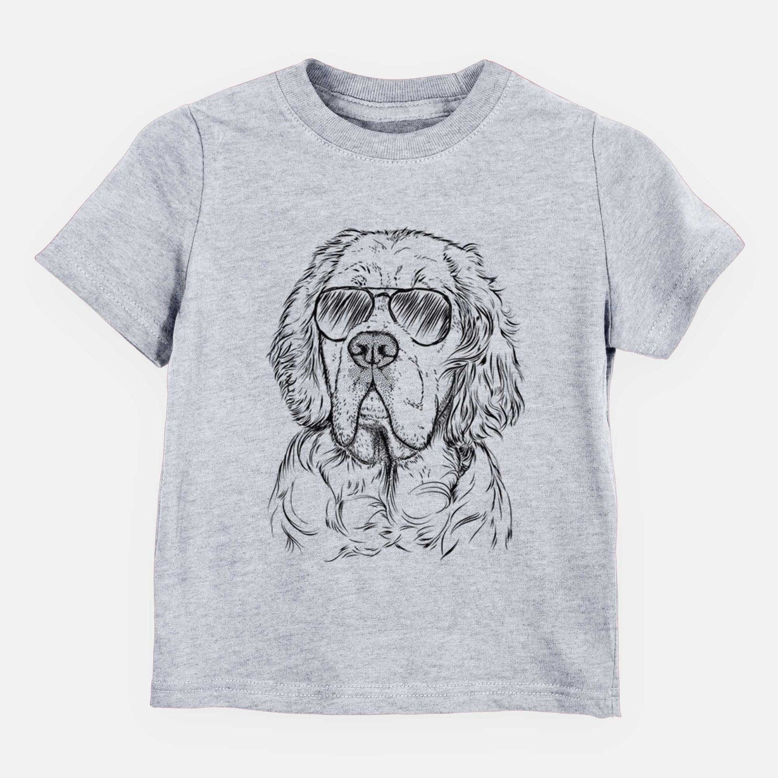 Aviator Gary the Clumber Spaniel - Kids/Youth/Toddler Shirt