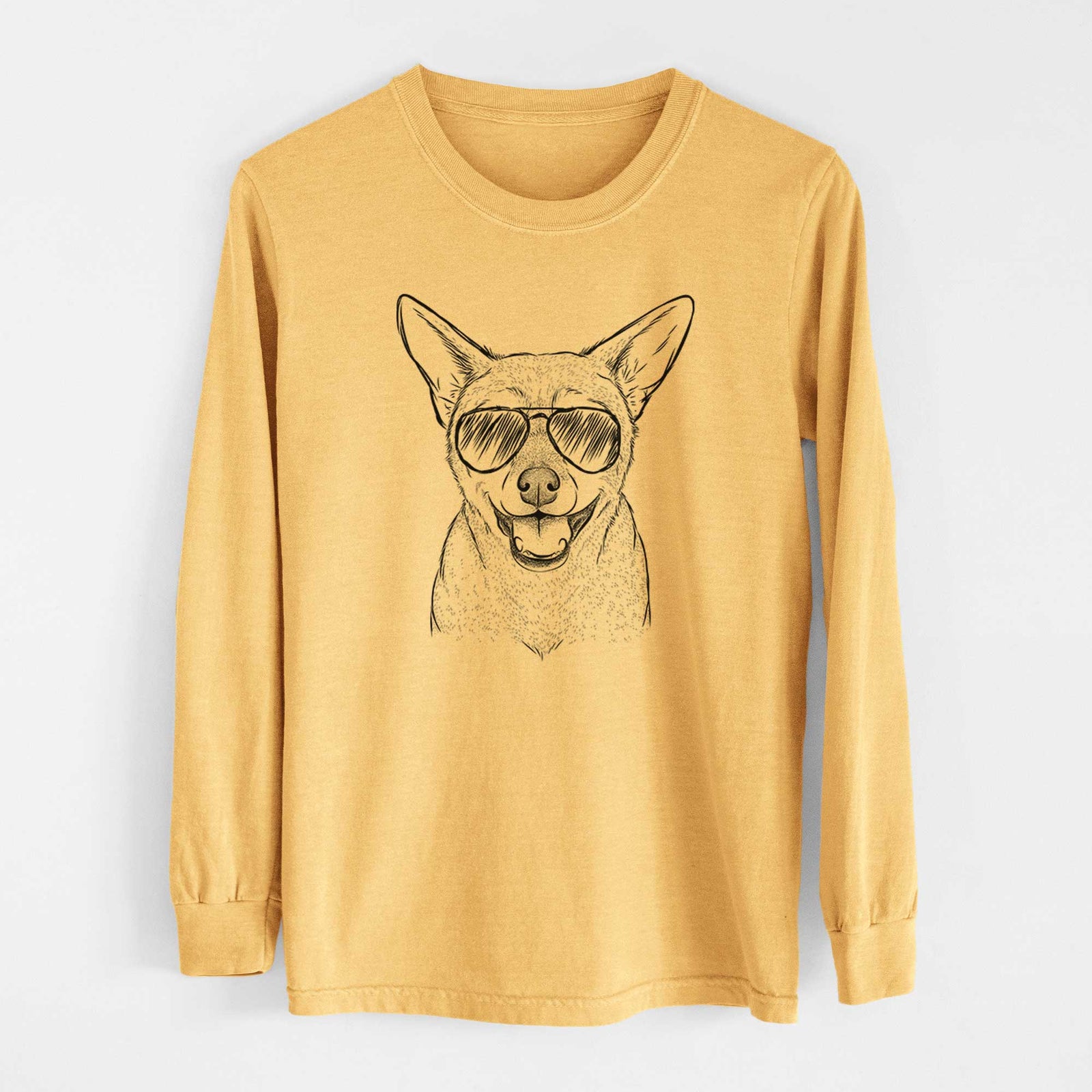 Aviators Georgie the Chiweenie - Heavyweight 100% Cotton Long Sleeve
