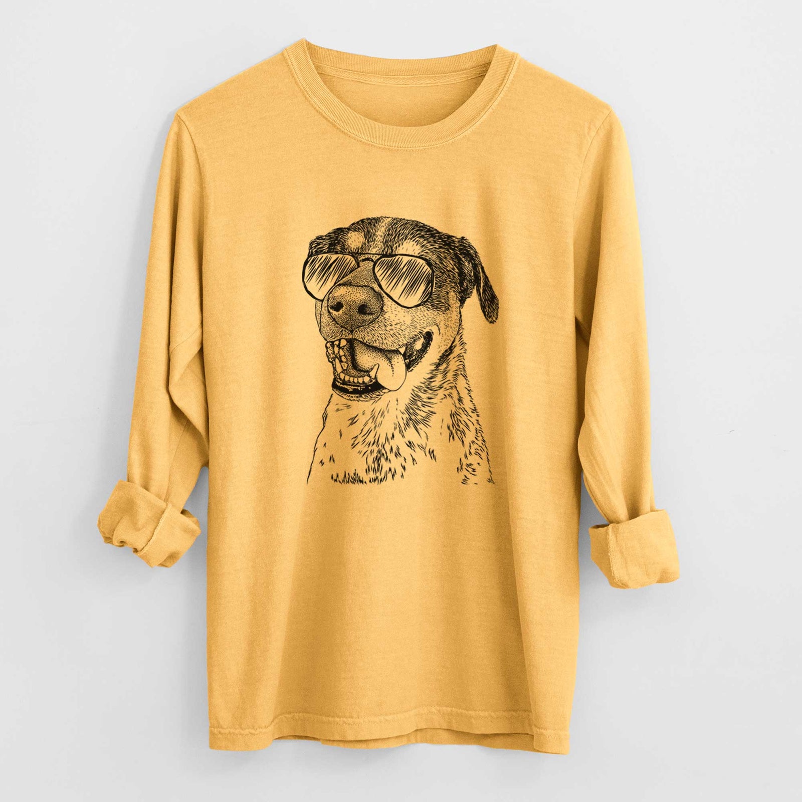 Aviators Gerti the Mixed Breed - Heavyweight 100% Cotton Long Sleeve