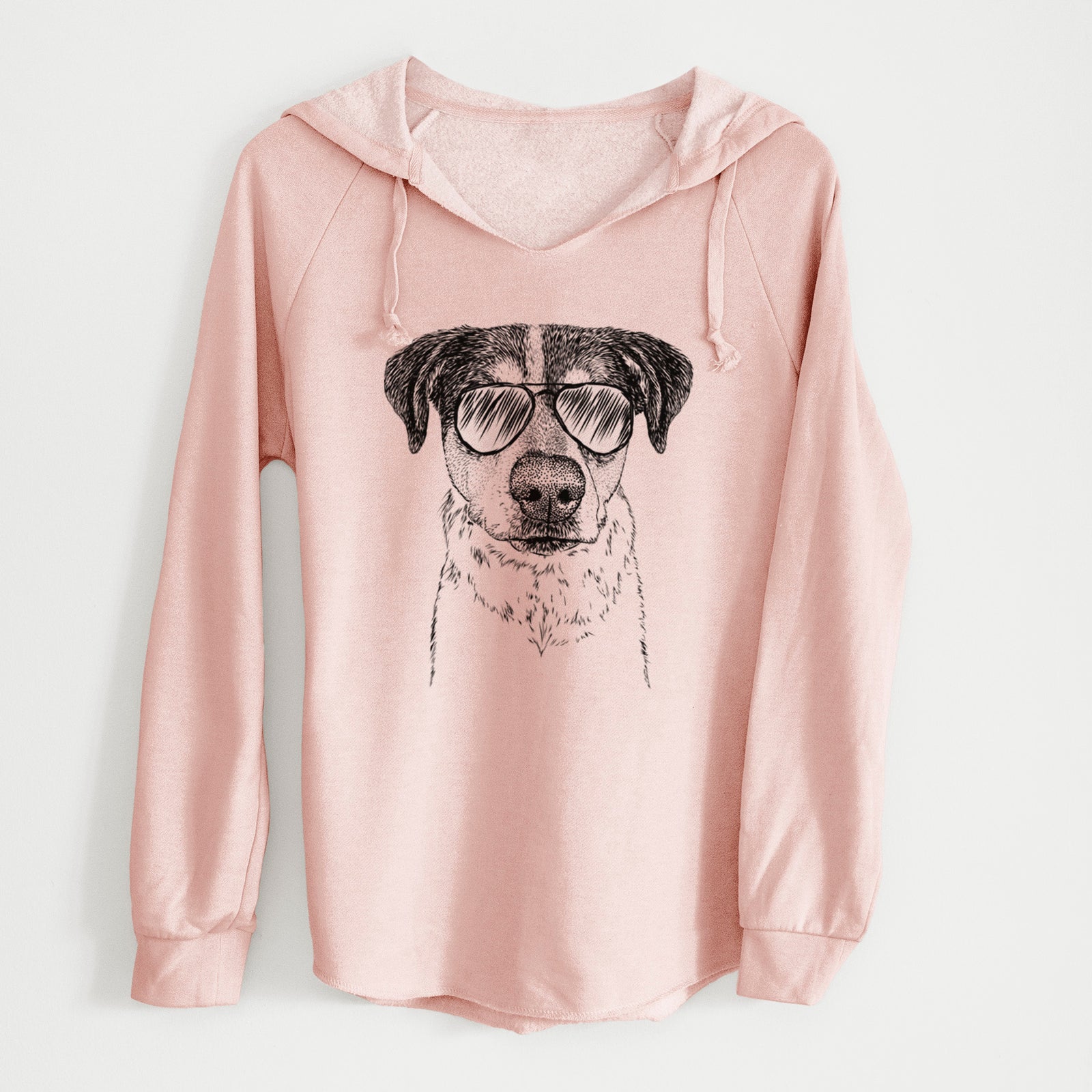 Aviator Gertrude the Mixed Breed - Cali Wave Hooded Sweatshirt