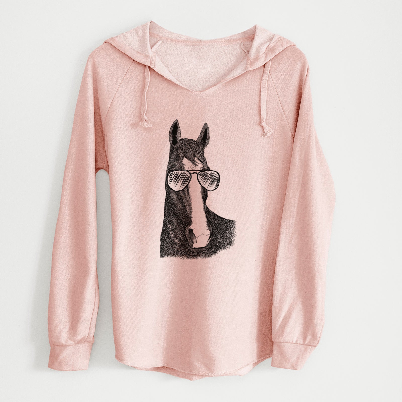 Aviator Gibson the Tennessee Walking Horse - Cali Wave Hooded Sweatshirt