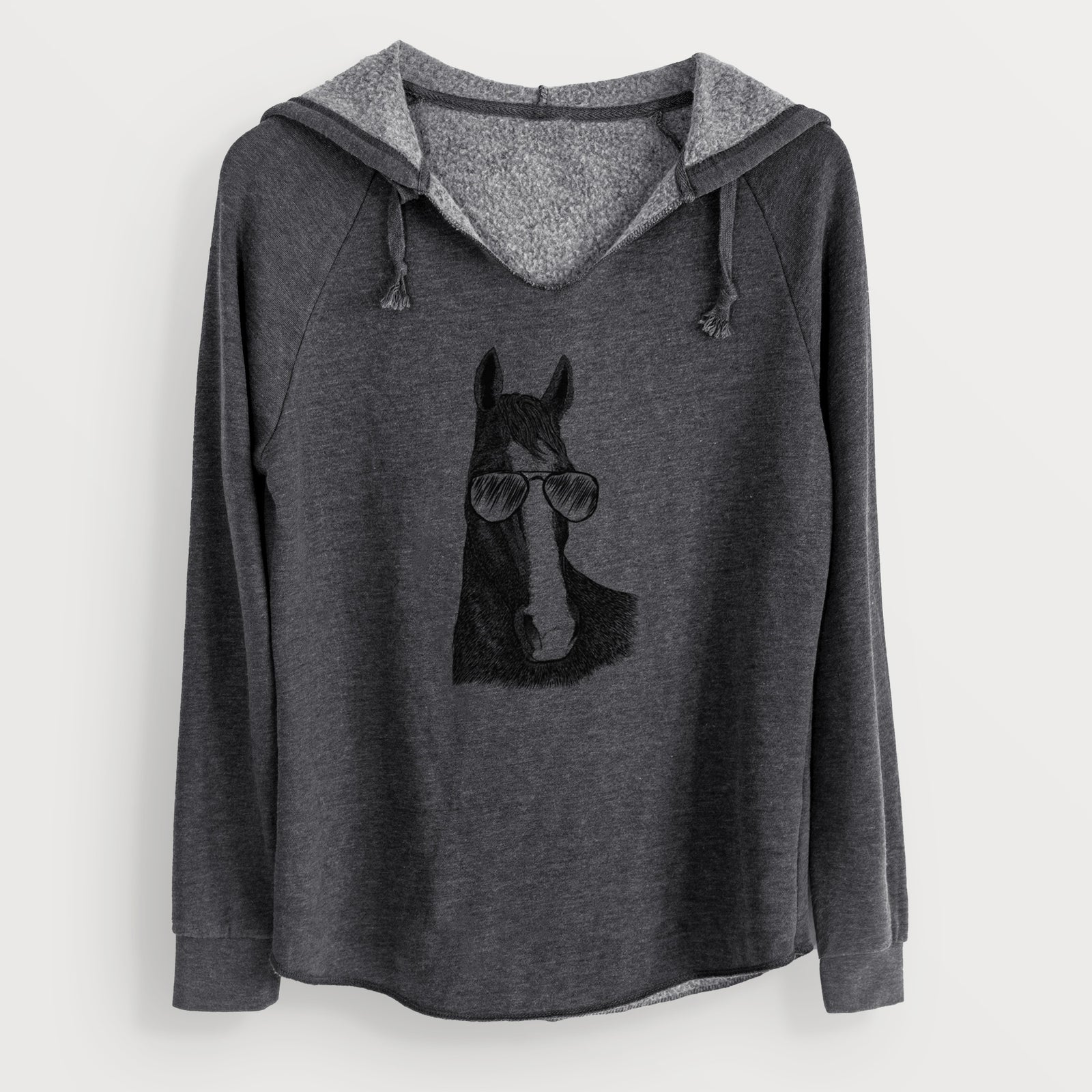 Aviator Gibson the Tennessee Walking Horse - Cali Wave Hooded Sweatshirt