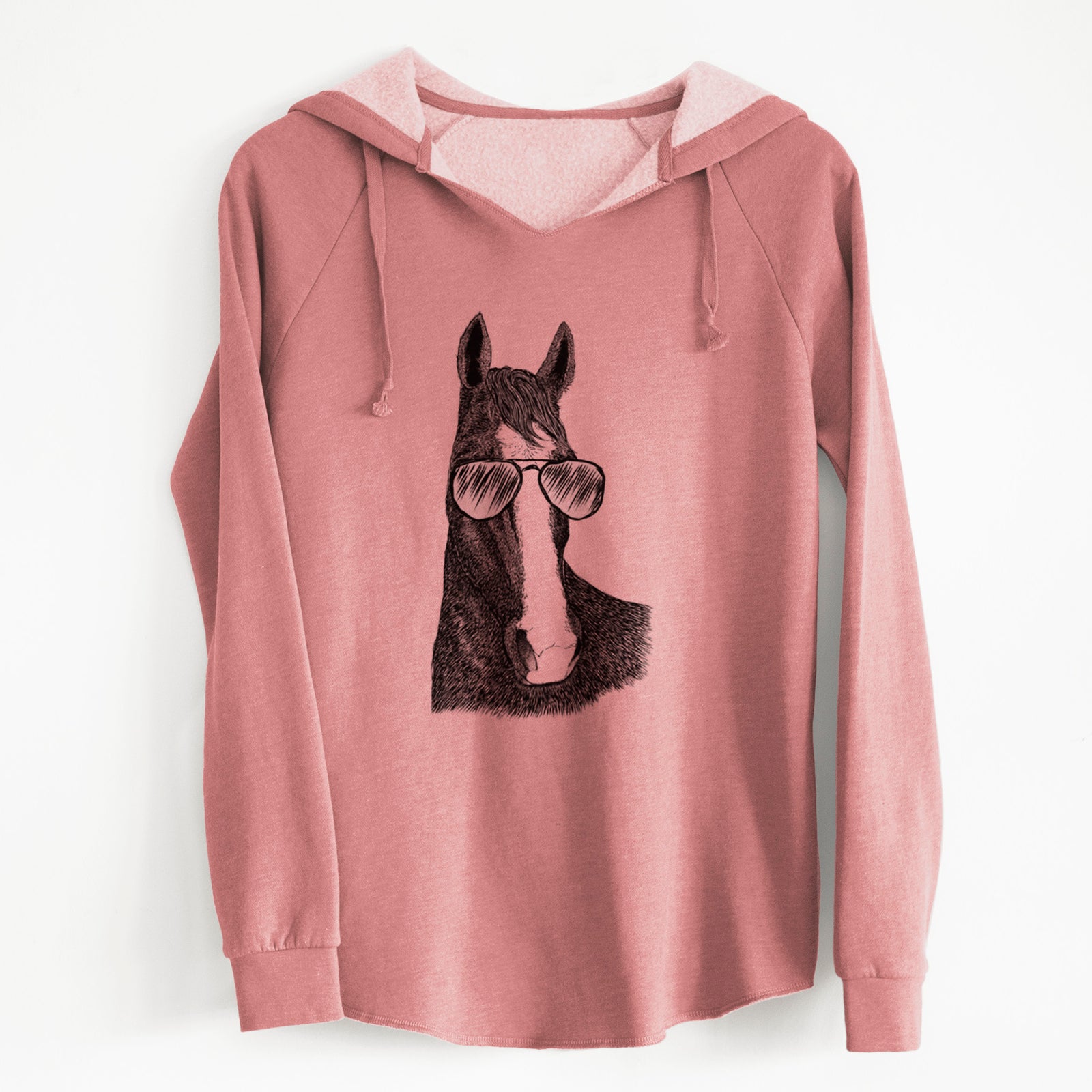 Aviator Gibson the Tennessee Walking Horse - Cali Wave Hooded Sweatshirt