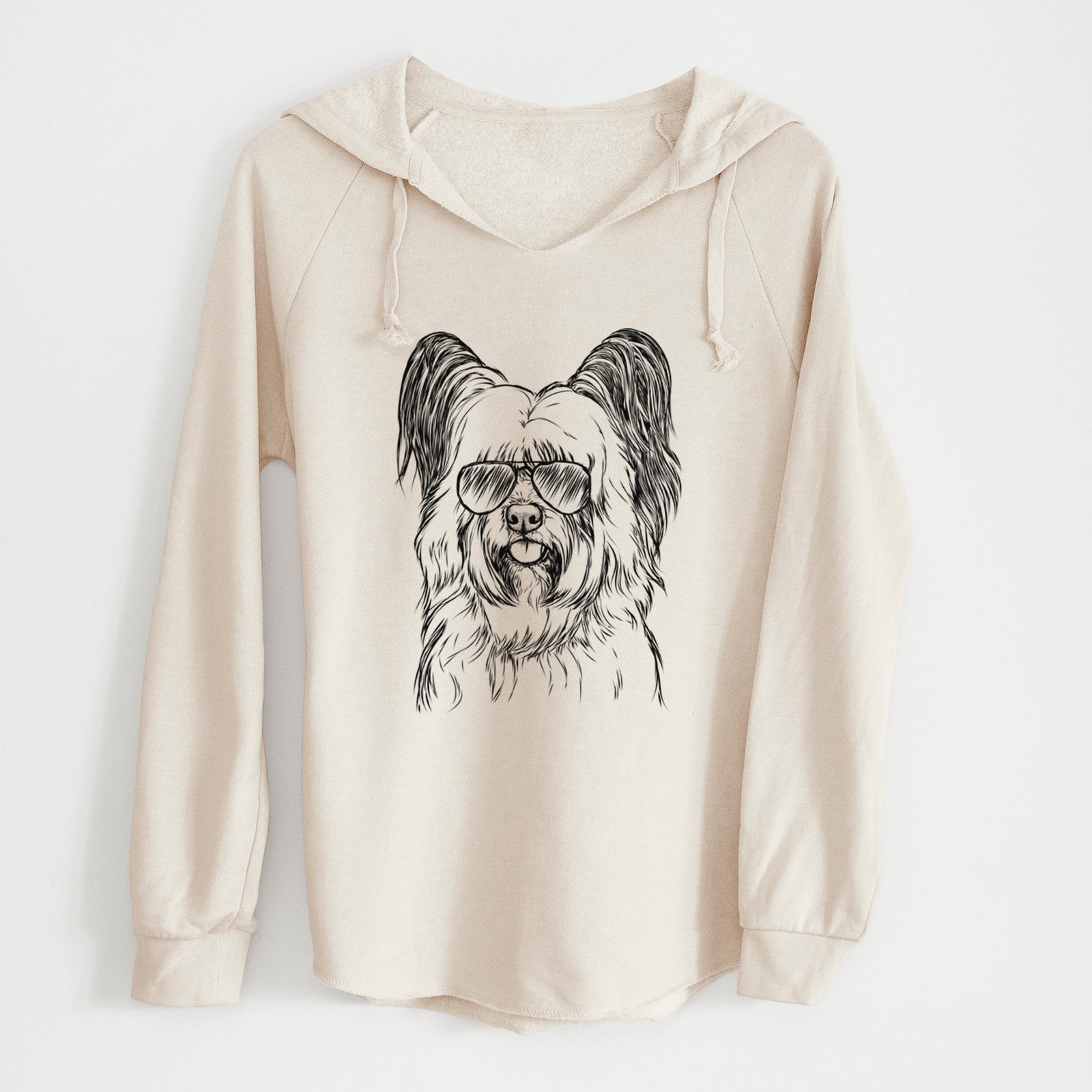 Aviator Gideon the Skye Terrier - Cali Wave Hooded Sweatshirt