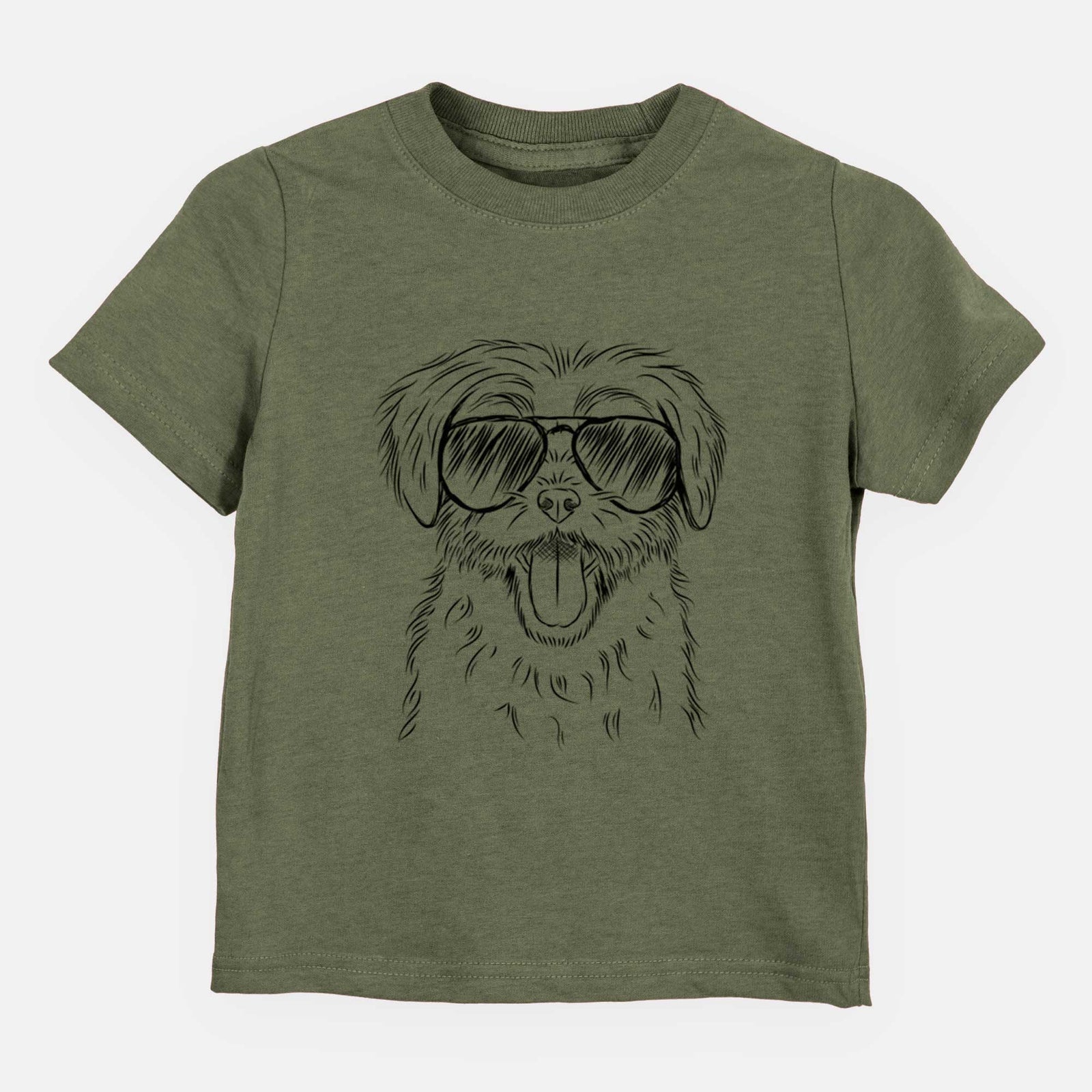 Aviator Gizmo the Maltese - Kids/Youth/Toddler Shirt